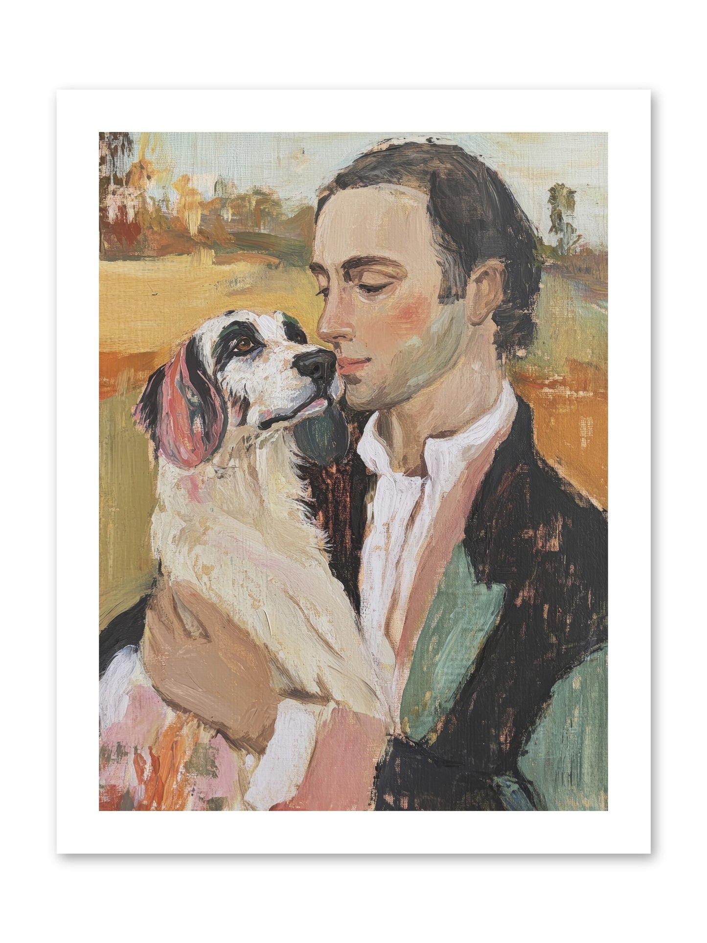 Gentleman's Grace -- Loose Canvas Print 12x16