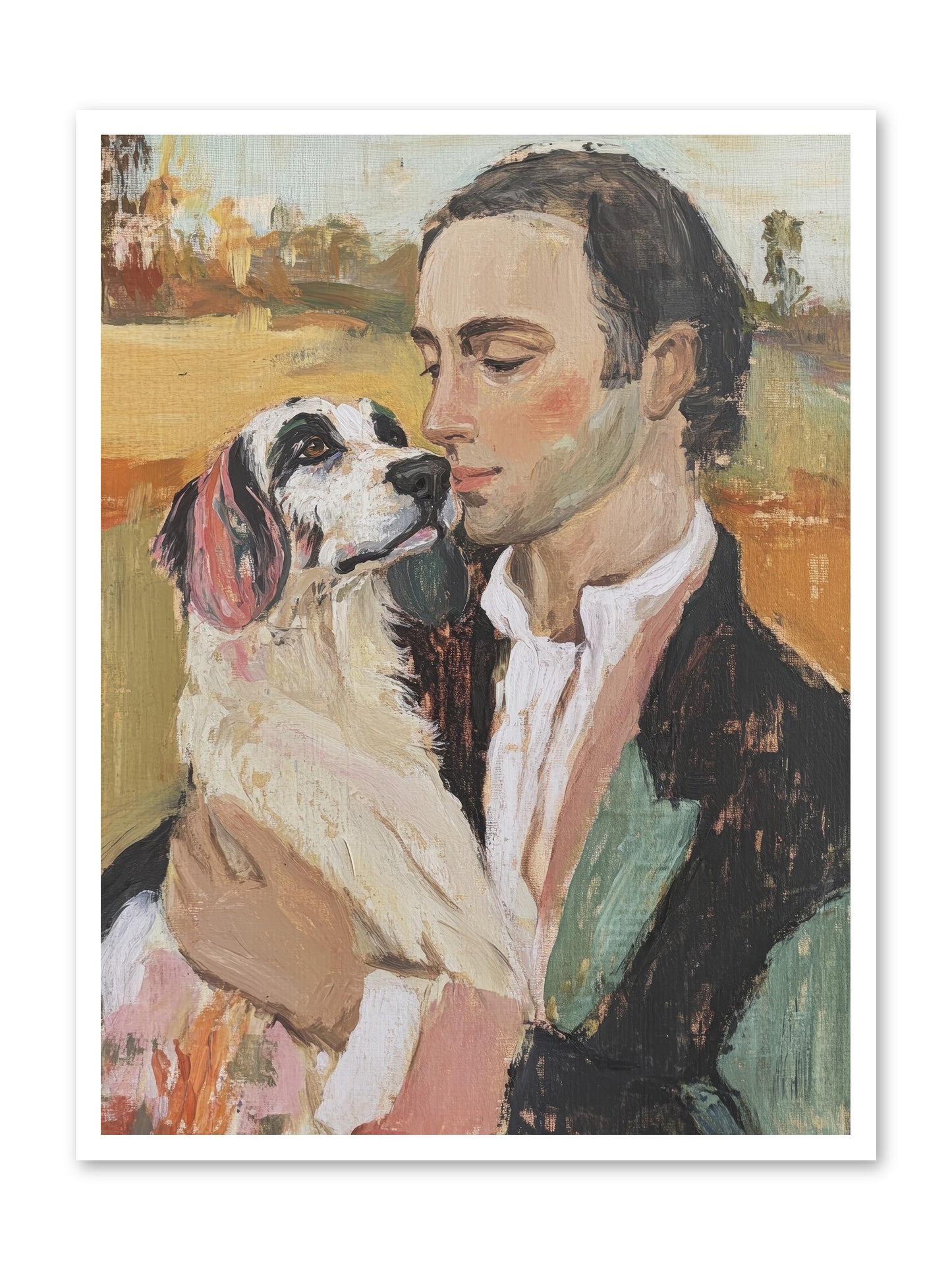 Gentleman's Grace -- Paper Print 30x40