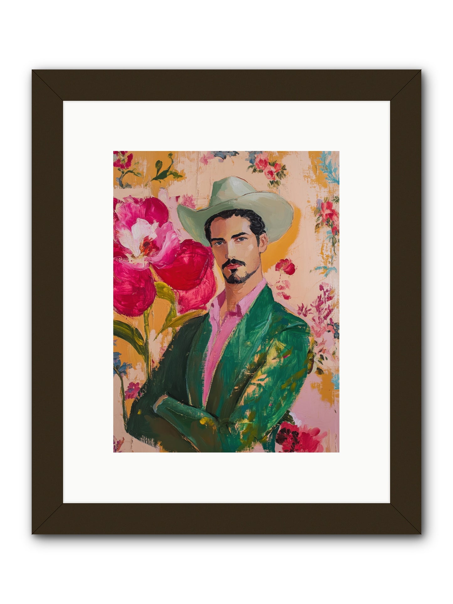 Ghost Ranch Keeper -- Framed Print - Black 9x12