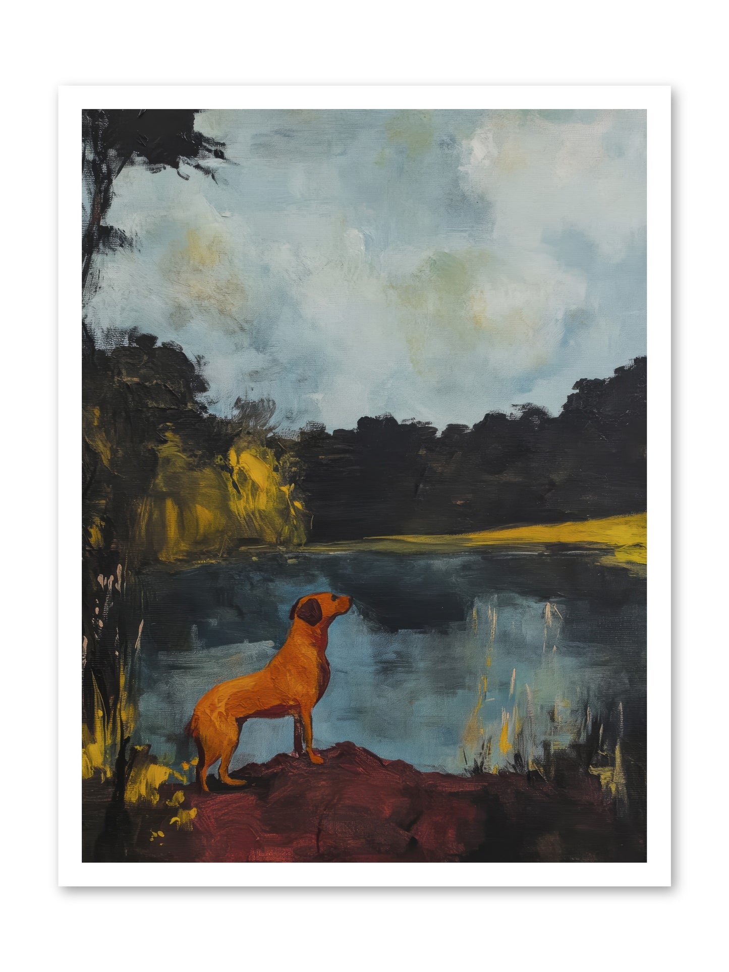 Ghost Walker -- Paper Print 24x32