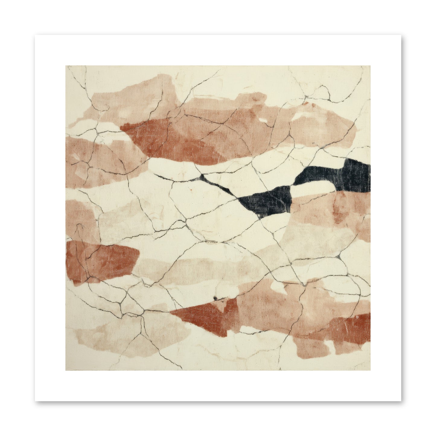 Gilded Ashes -- Loose Canvas Print 10x10