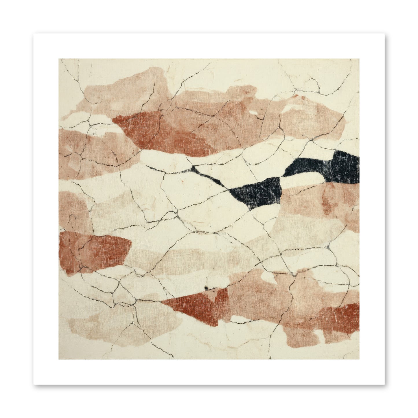 Gilded Ashes -- Paper Print 12x12
