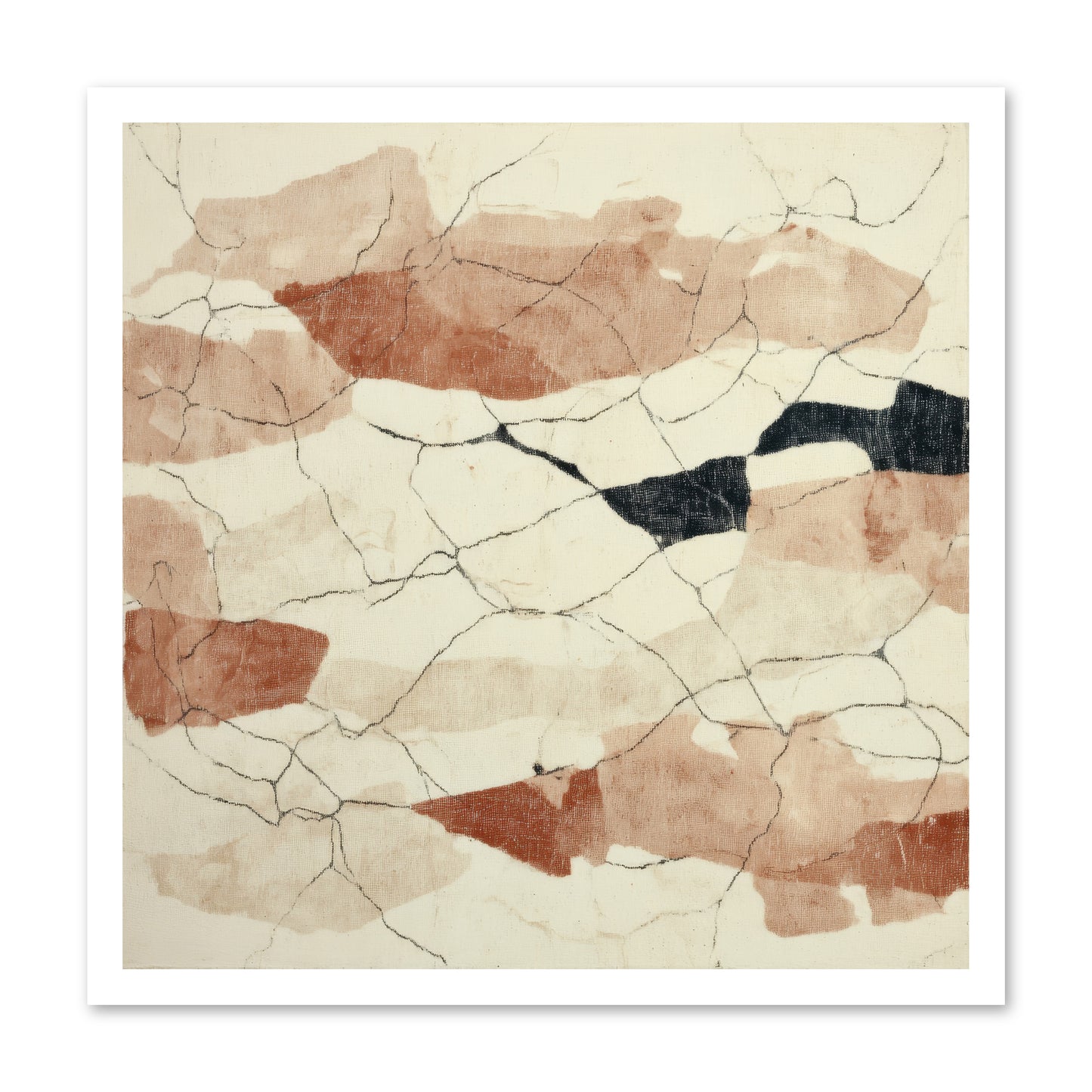 Gilded Ashes -- Paper Print 24x24