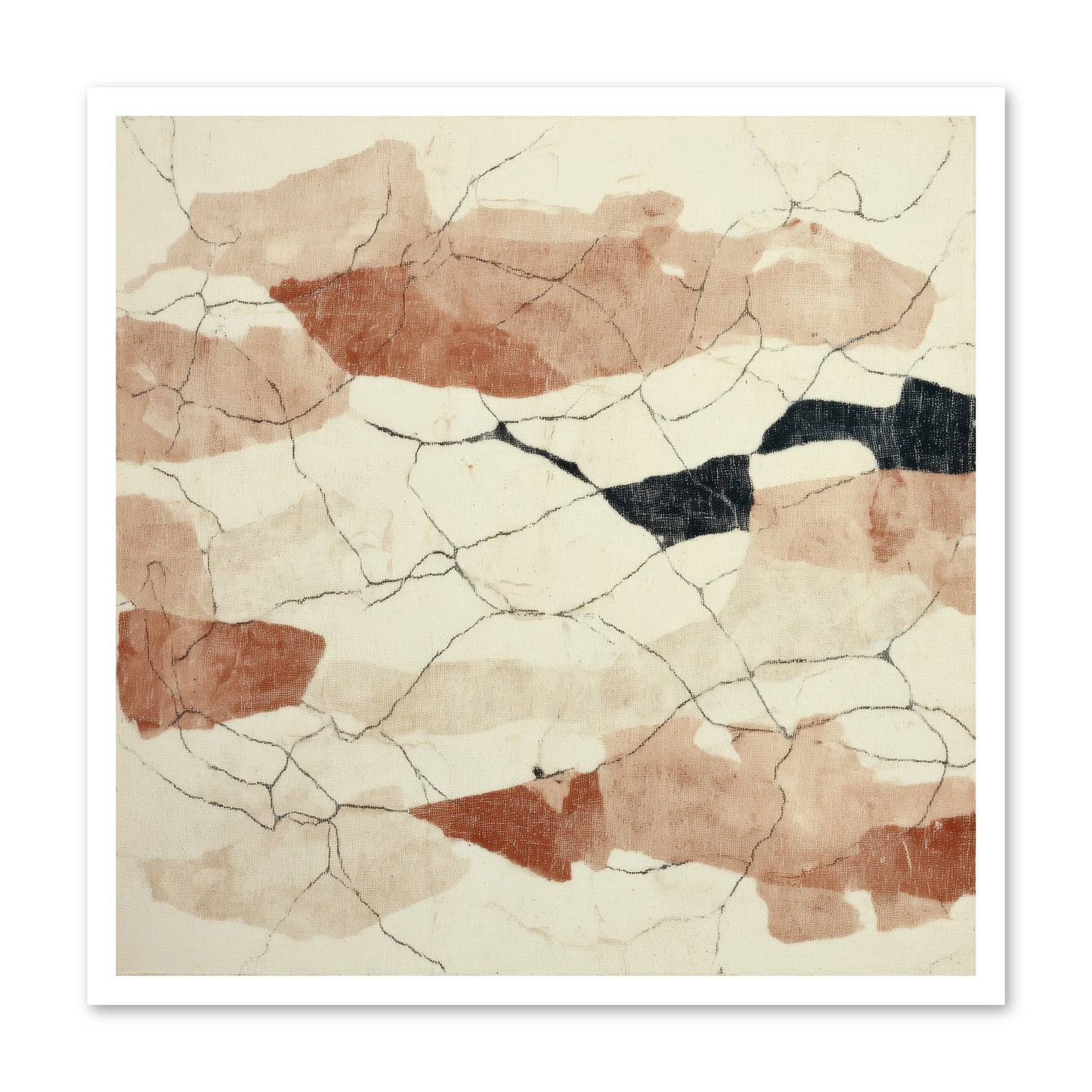Gilded Ashes -- Loose Canvas Print 30x30