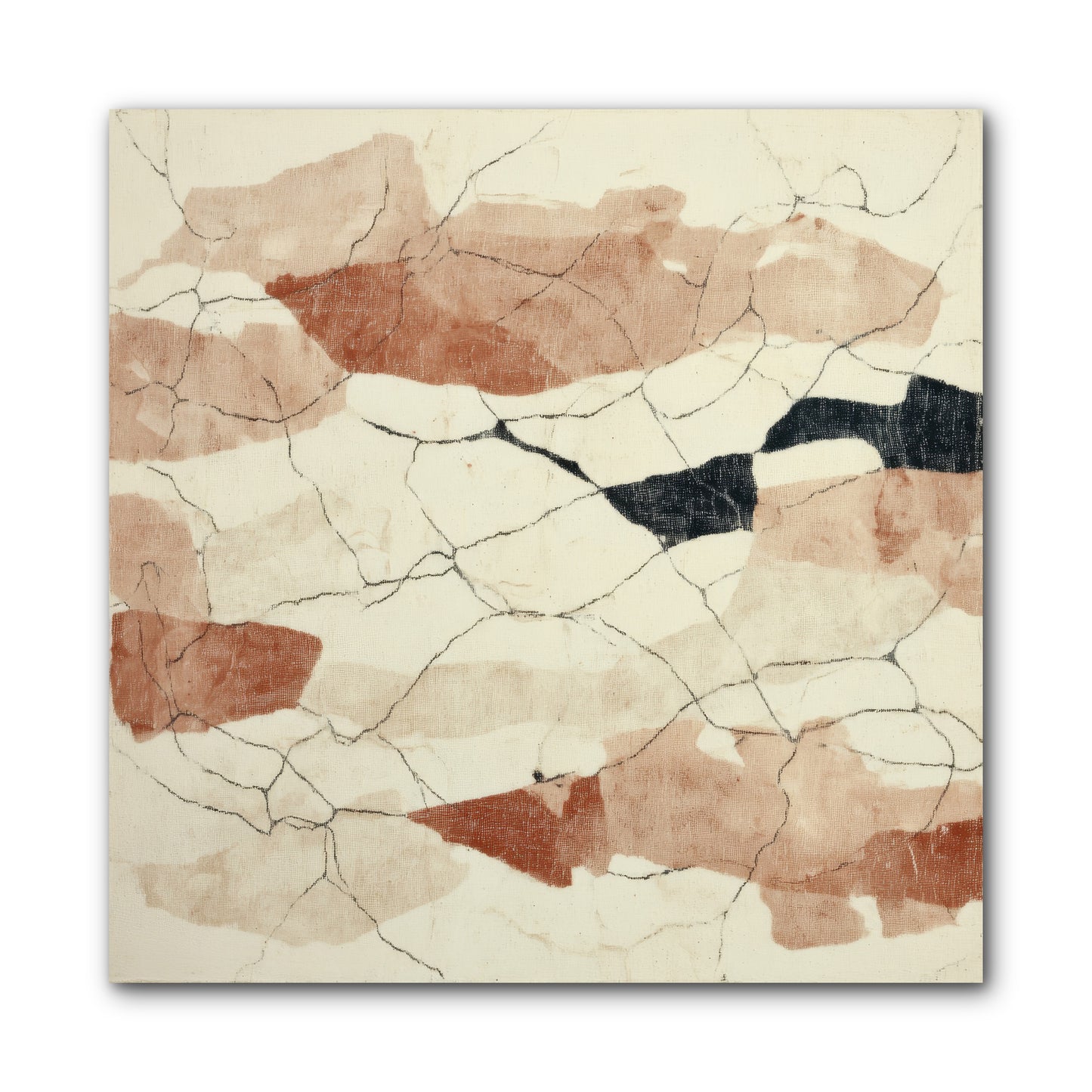 Gilded Ashes -- Wrapped Canvas 10x10