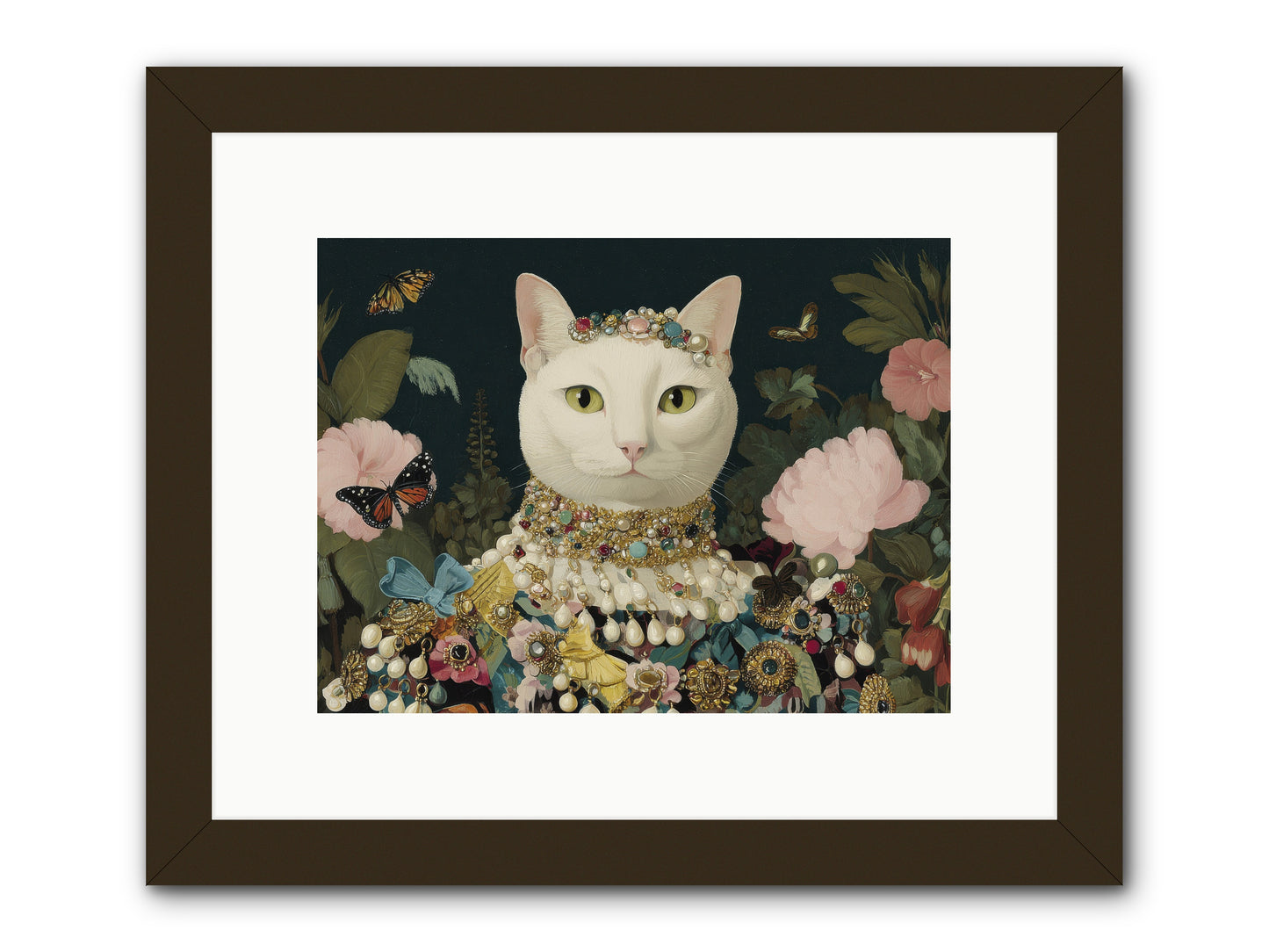 Gilded Daydream -- Framed Print - Black 12x9