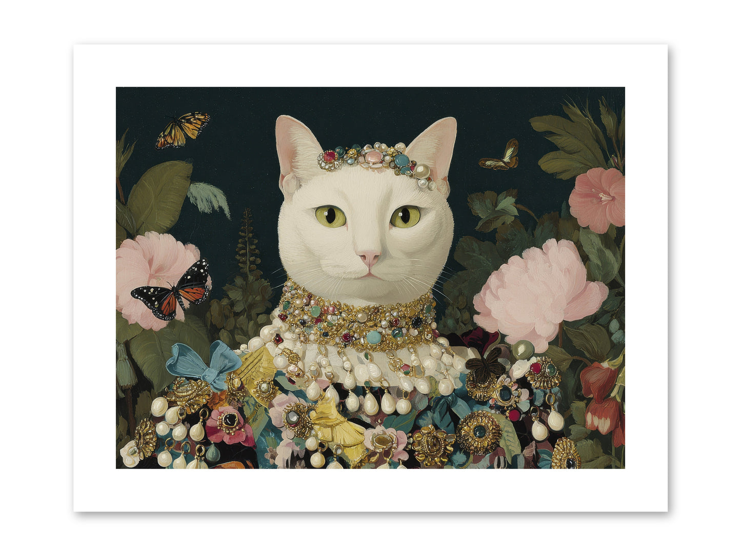 Gilded Daydream -- Loose Canvas Print 12x9