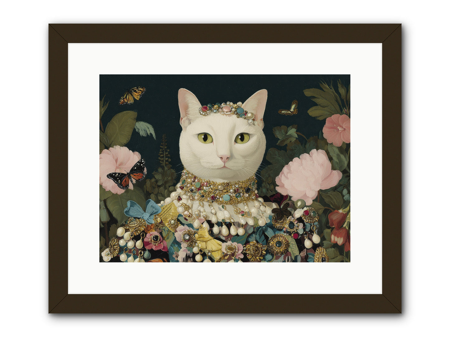 Gilded Daydream -- Framed Print - Black 16x12
