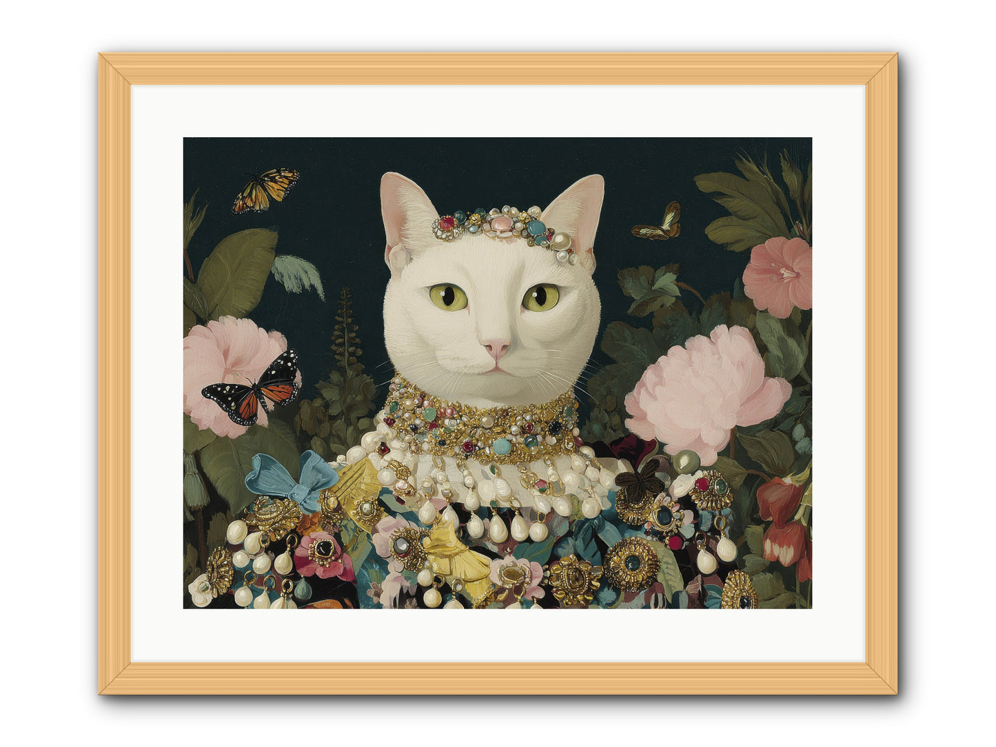 Gilded Daydream -- Framed Print - Natural 24x18