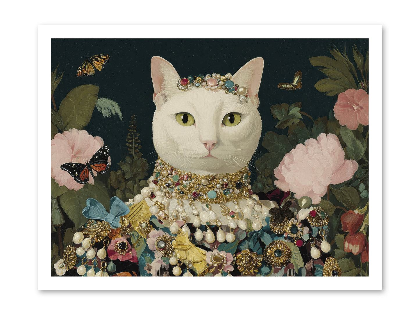 Gilded Daydream -- Loose Canvas Print 24x18