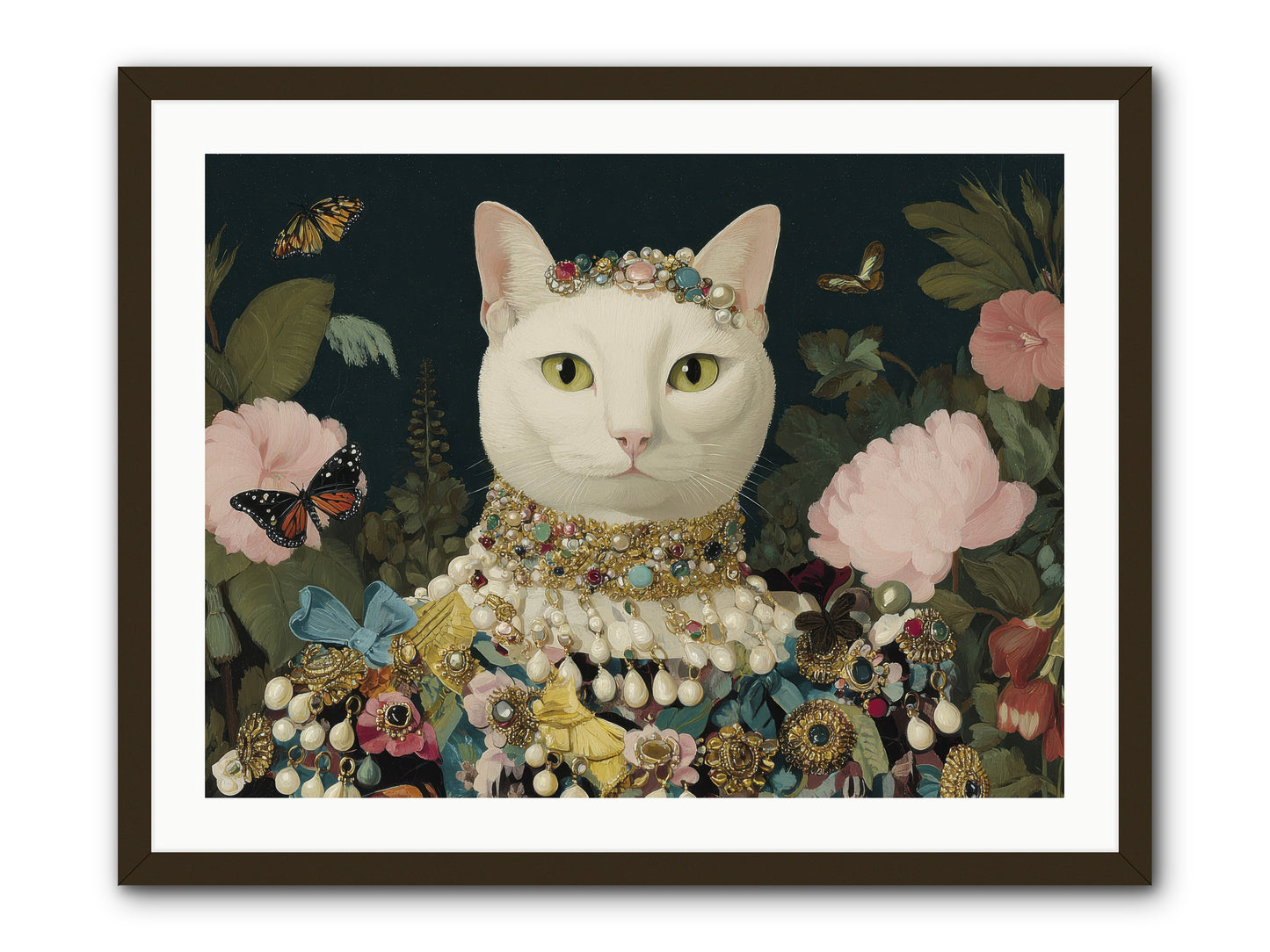 Gilded Daydream -- Framed Print - Black 32x24