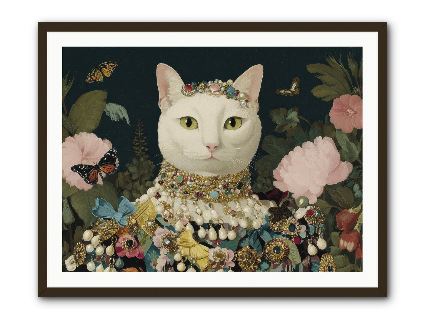 Gilded Daydream -- Framed Print - Black 40x30