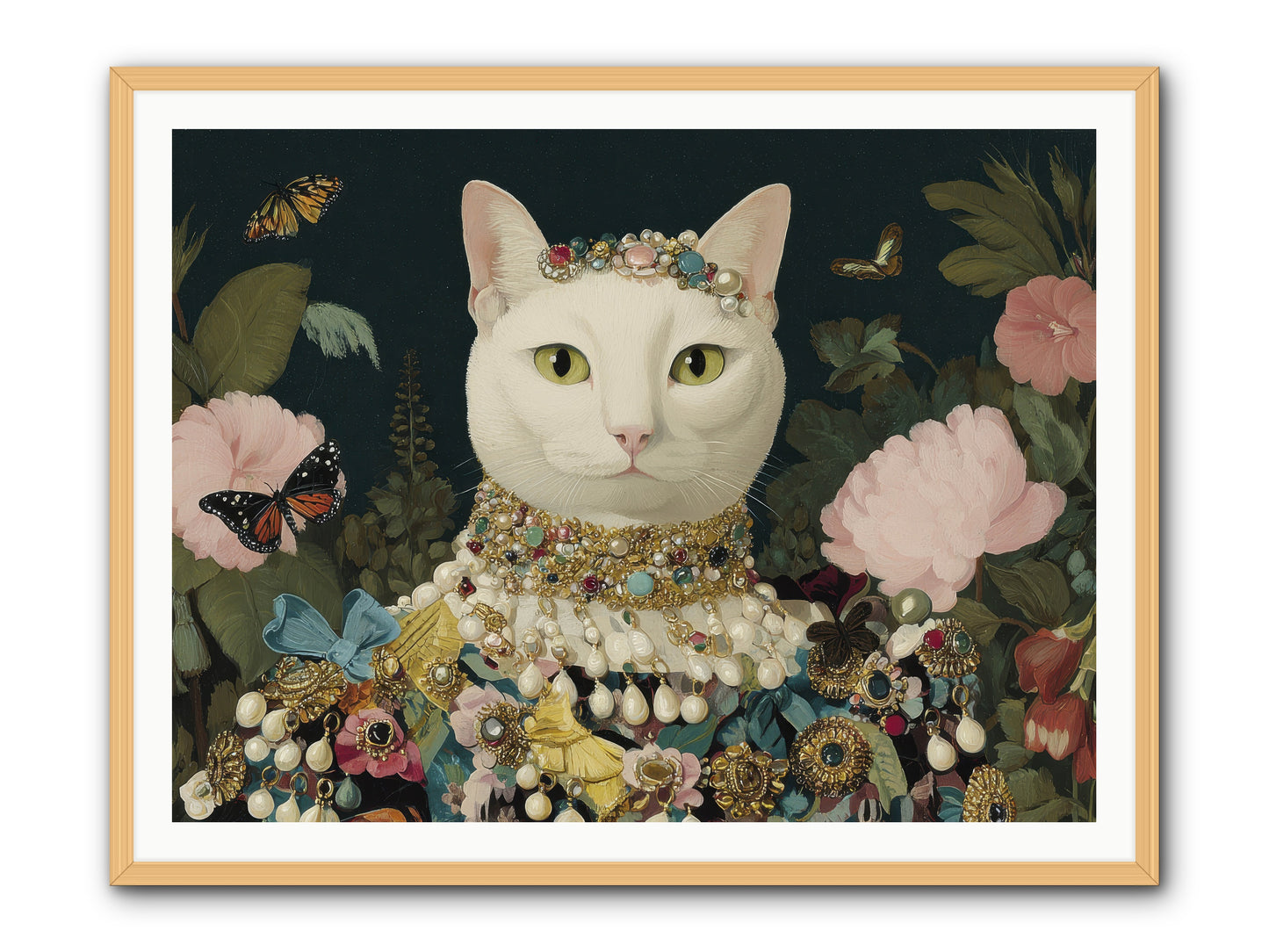 Gilded Daydream -- Framed Print - Natural 48x36