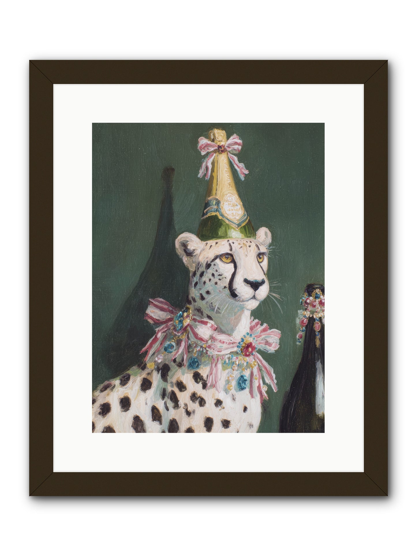Gilded Enchantment No.2 -- Framed Print - Black 12x16