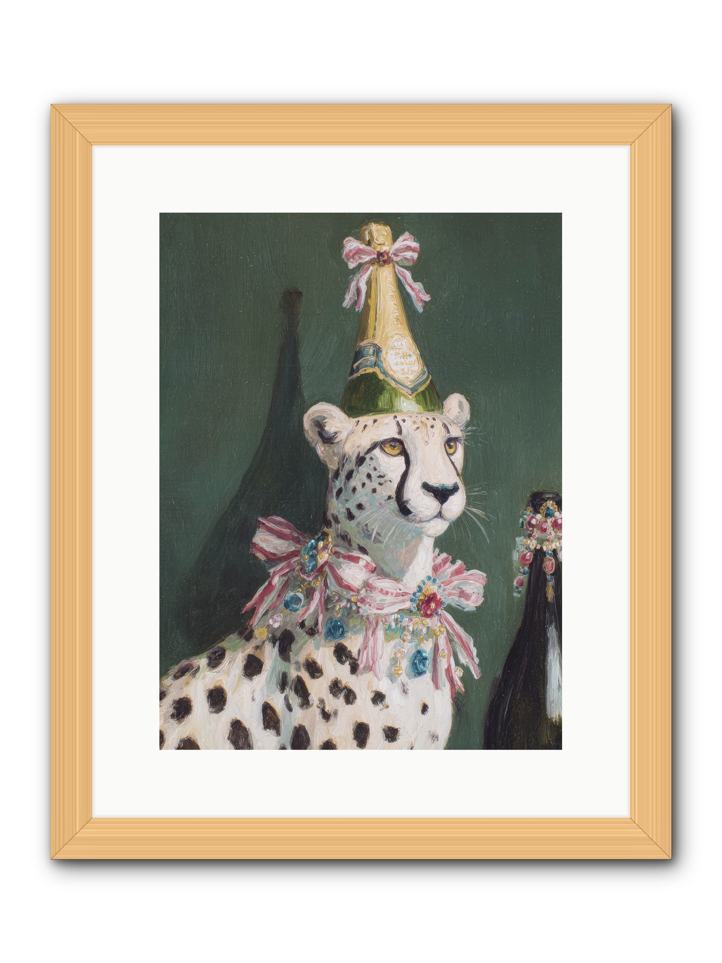 Gilded Enchantment No.2 -- Framed Print - Natural 12x16