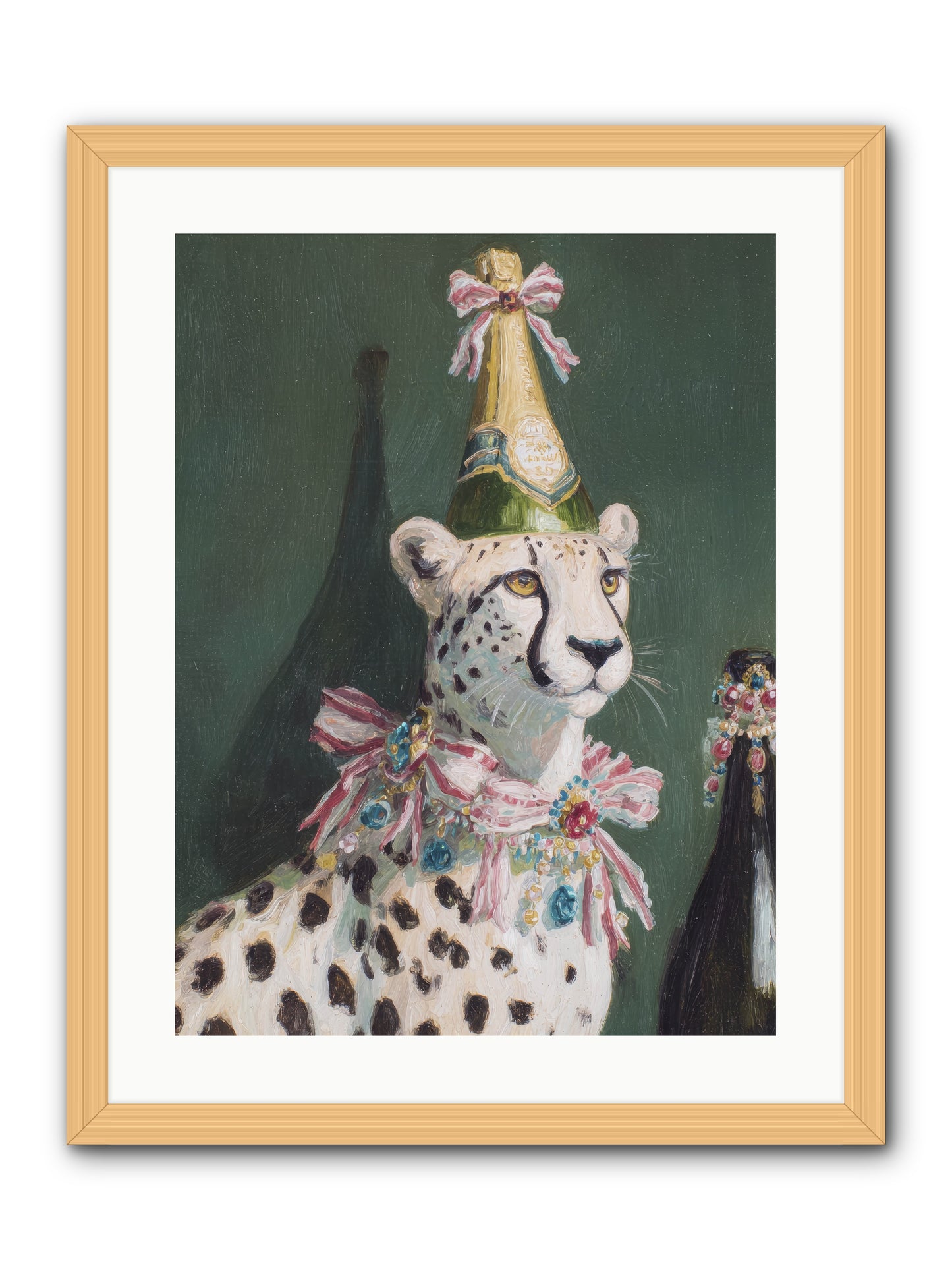 Gilded Enchantment No.2 -- Framed Print - Natural 18x24