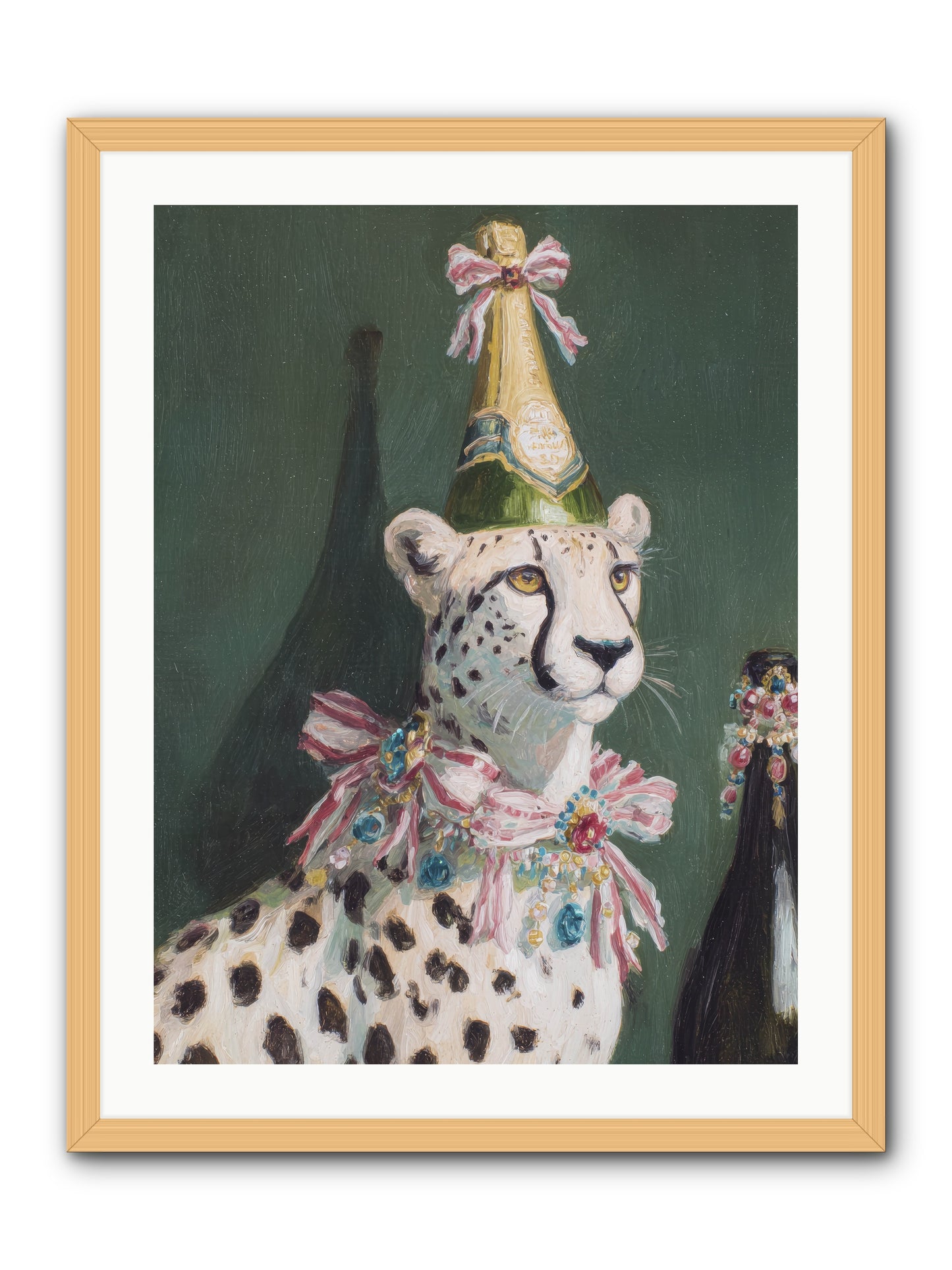 Gilded Enchantment No.2 -- Framed Print - Natural 24x32