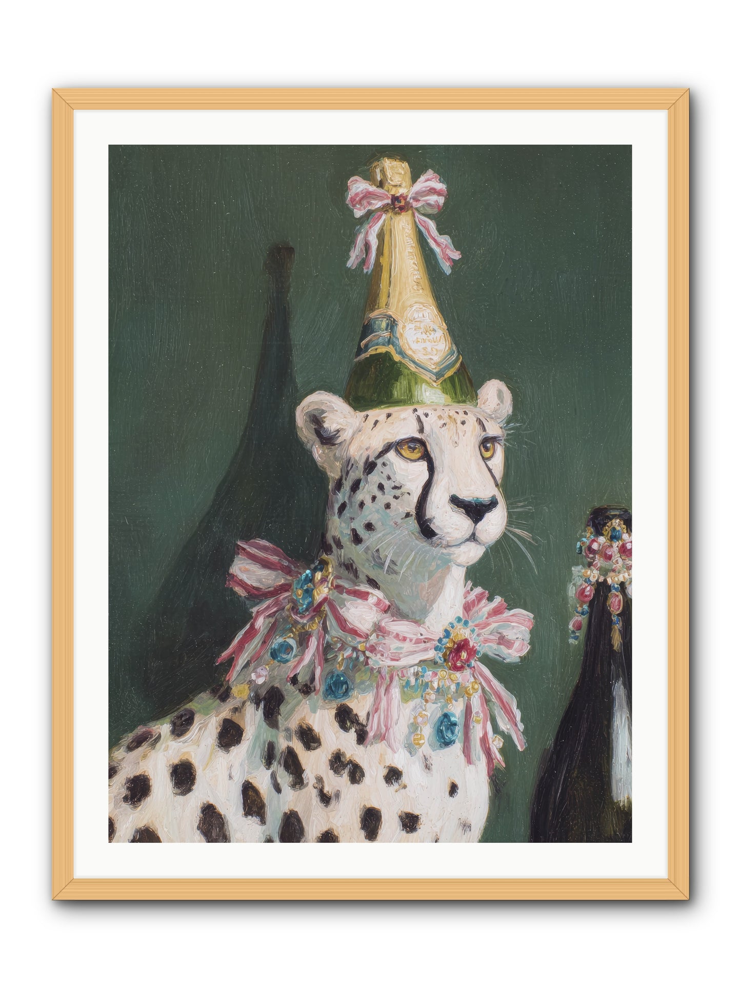 Gilded Enchantment No.2 -- Framed Print - Natural 30x40