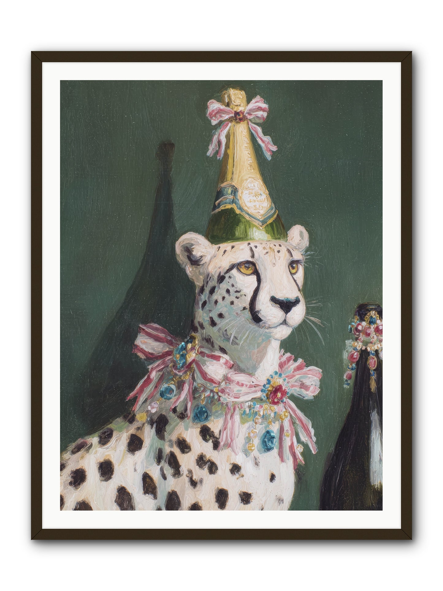 Gilded Enchantment No.2 -- Framed Print - Black 36x48