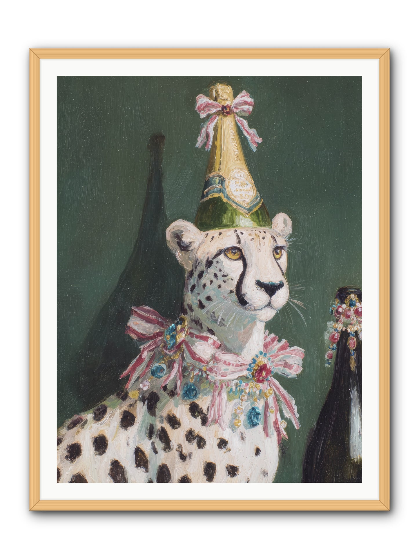 Gilded Enchantment No.2 -- Framed Print - Natural 36x48