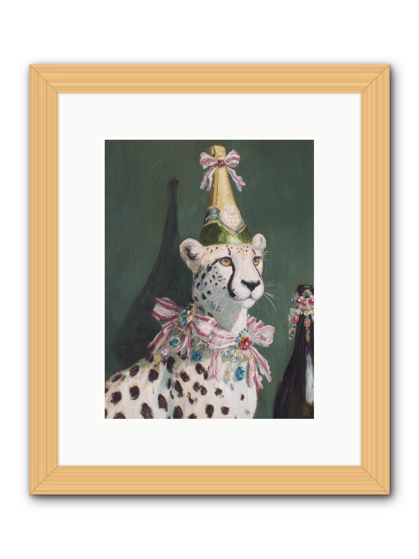 Gilded Enchantment No.2 -- Framed Print - Natural 9x12
