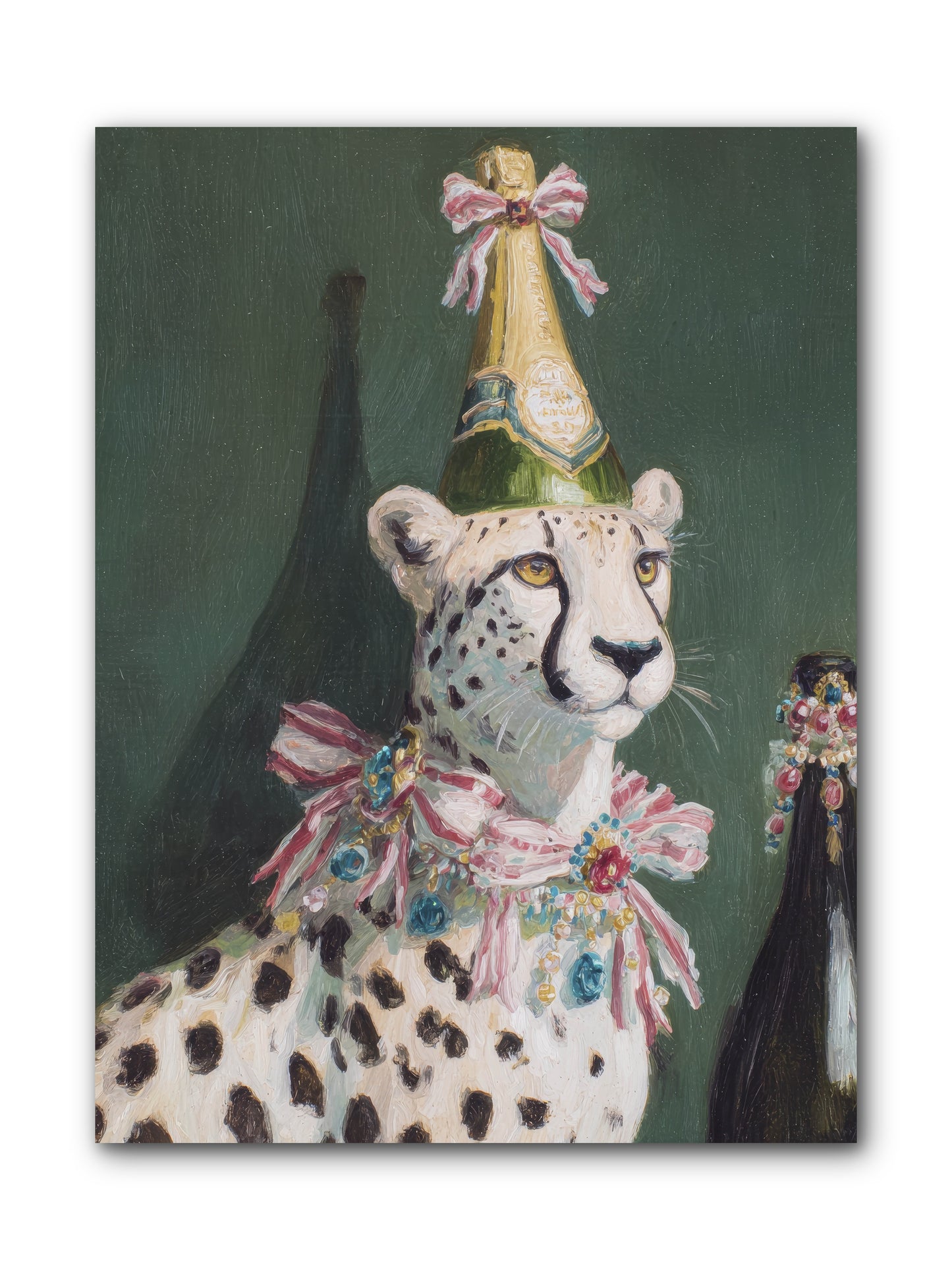 Gilded Enchantment No.2 -- Wrapped Canvas 9x12