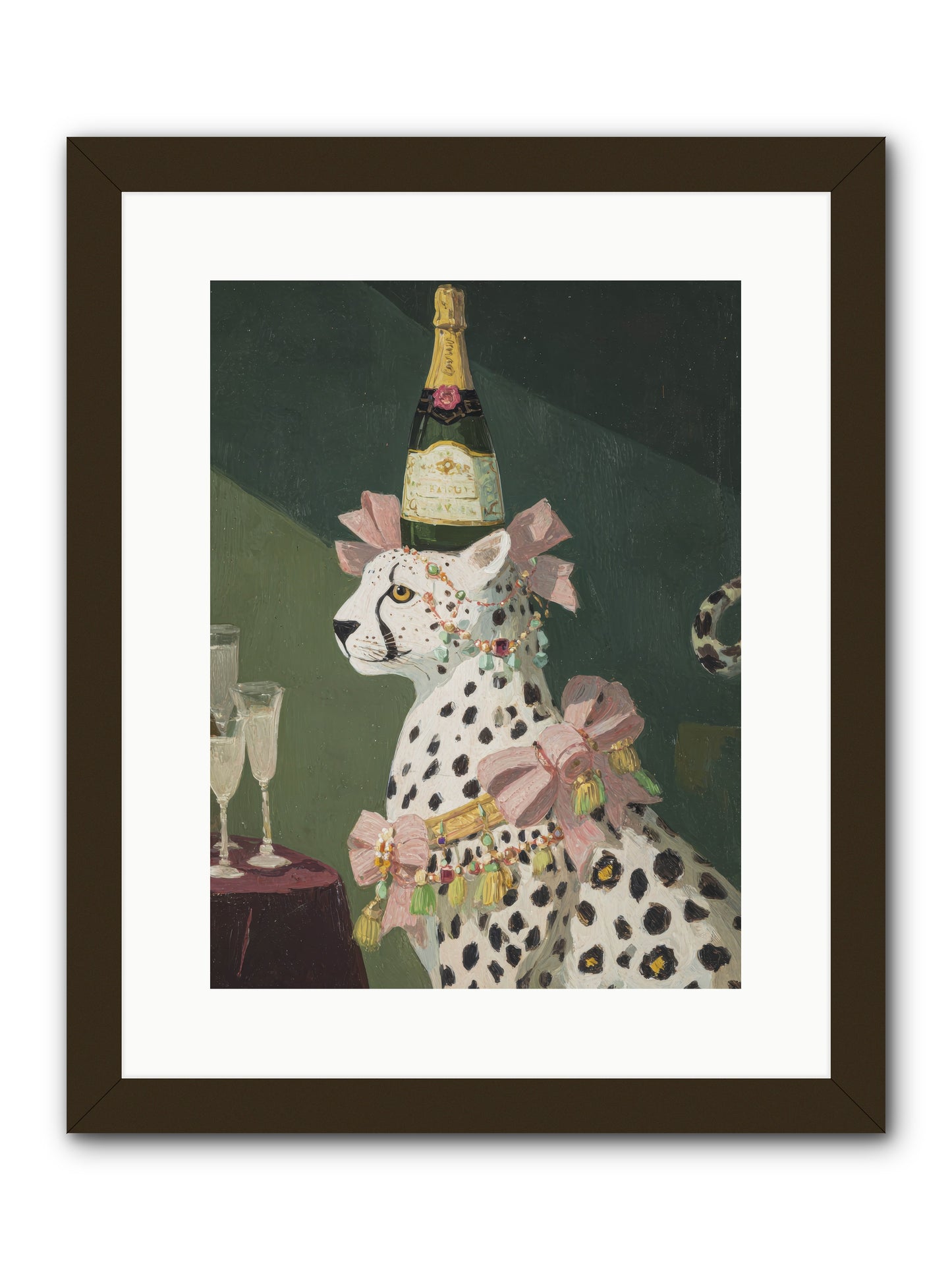 Gilded Enchantment no.1 -- Framed Print - Black 12x16