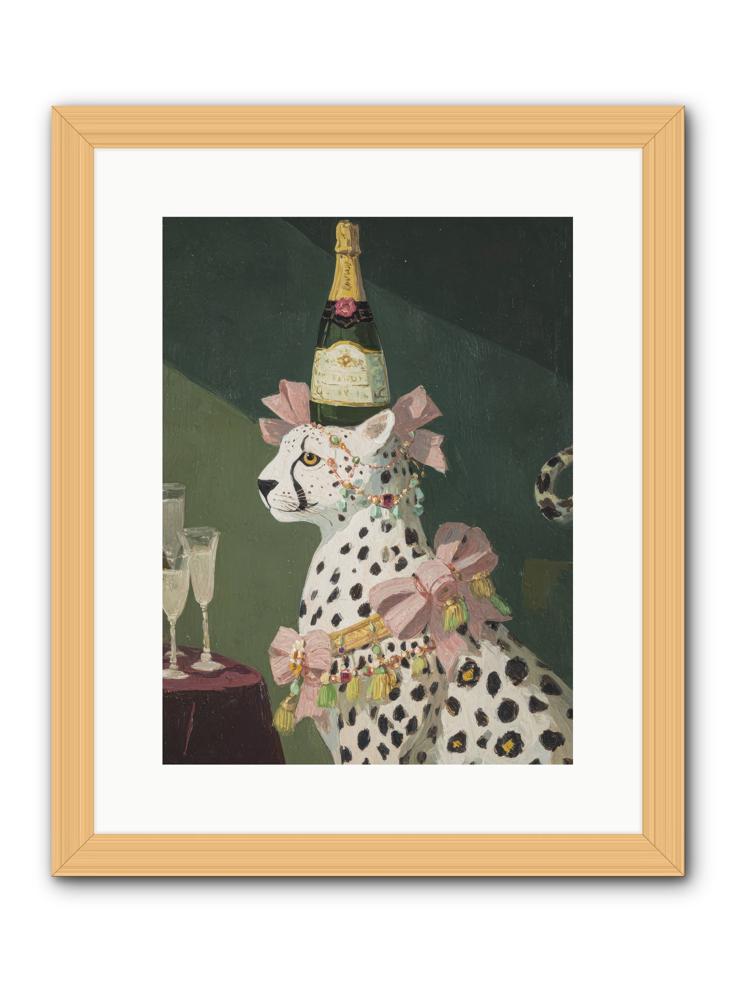 Gilded Enchantment no.1 -- Framed Print - Natural 12x16