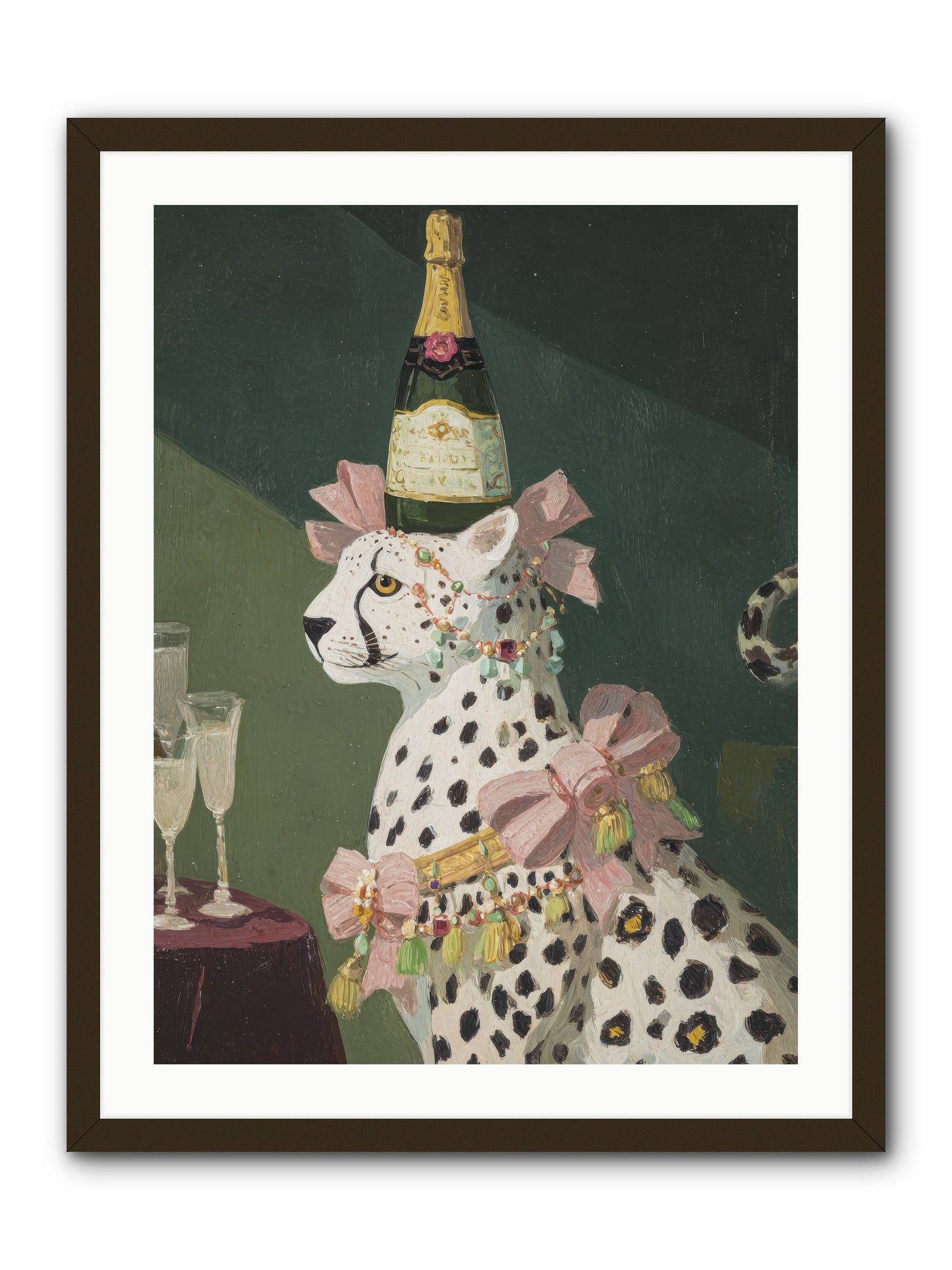Gilded Enchantment no.1 -- Framed Print - Black 24x32