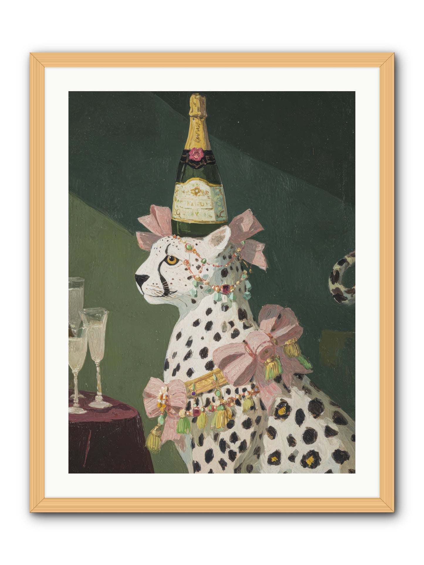 Gilded Enchantment no.1 -- Framed Print - Natural 24x32
