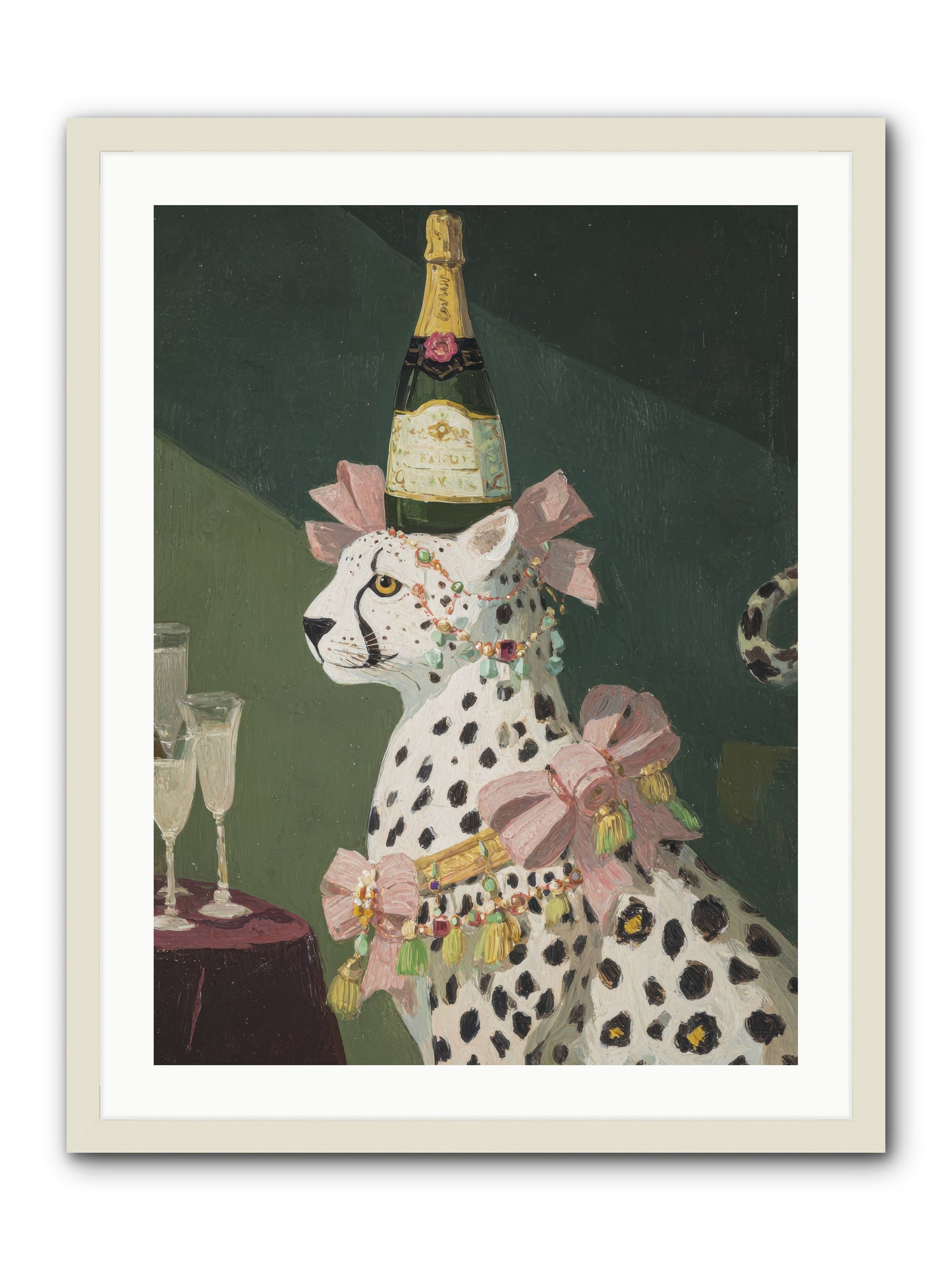Gilded Enchantment no.1 -- Framed Print - White 24x32
