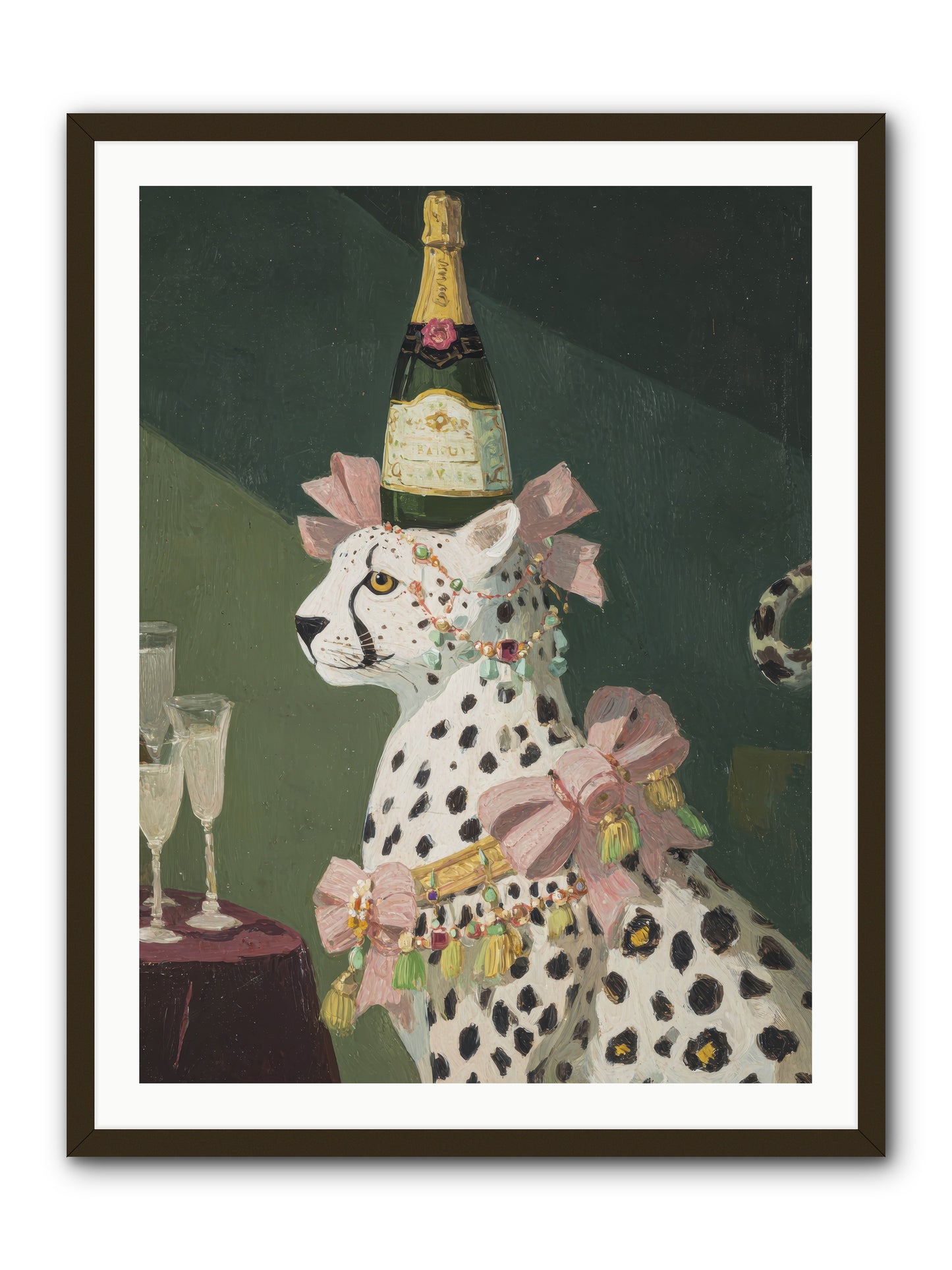 Gilded Enchantment no.1 -- Framed Print - Black 30x40