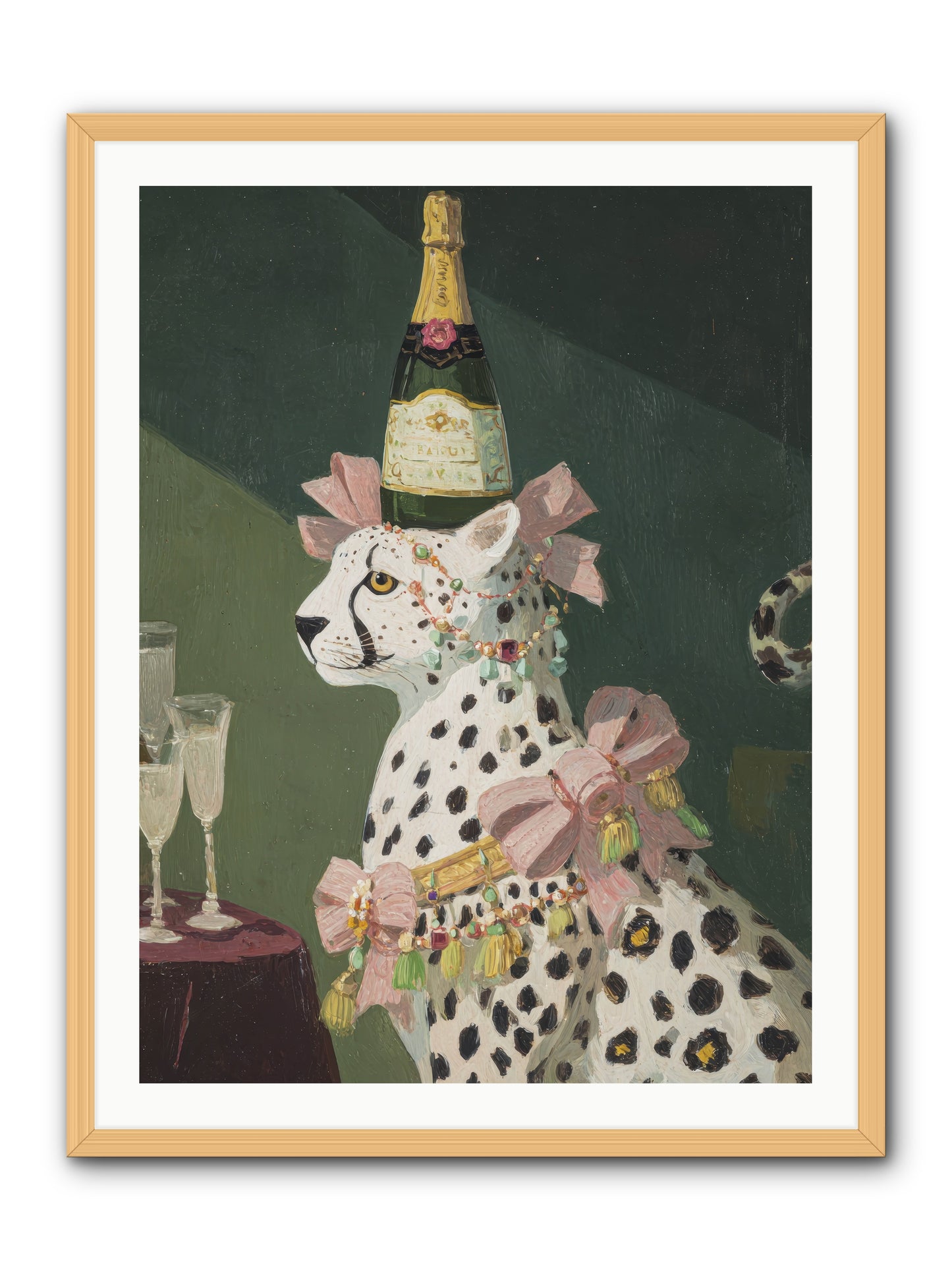 Gilded Enchantment no.1 -- Framed Print - Natural 30x40