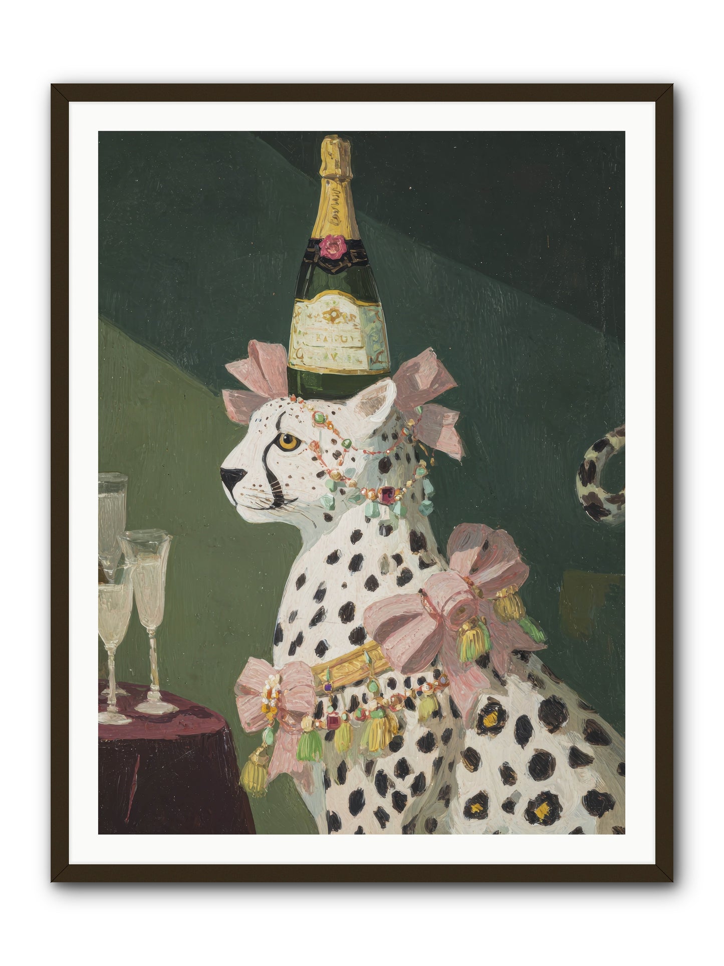 Gilded Enchantment no.1 -- Framed Print - Black 36x48