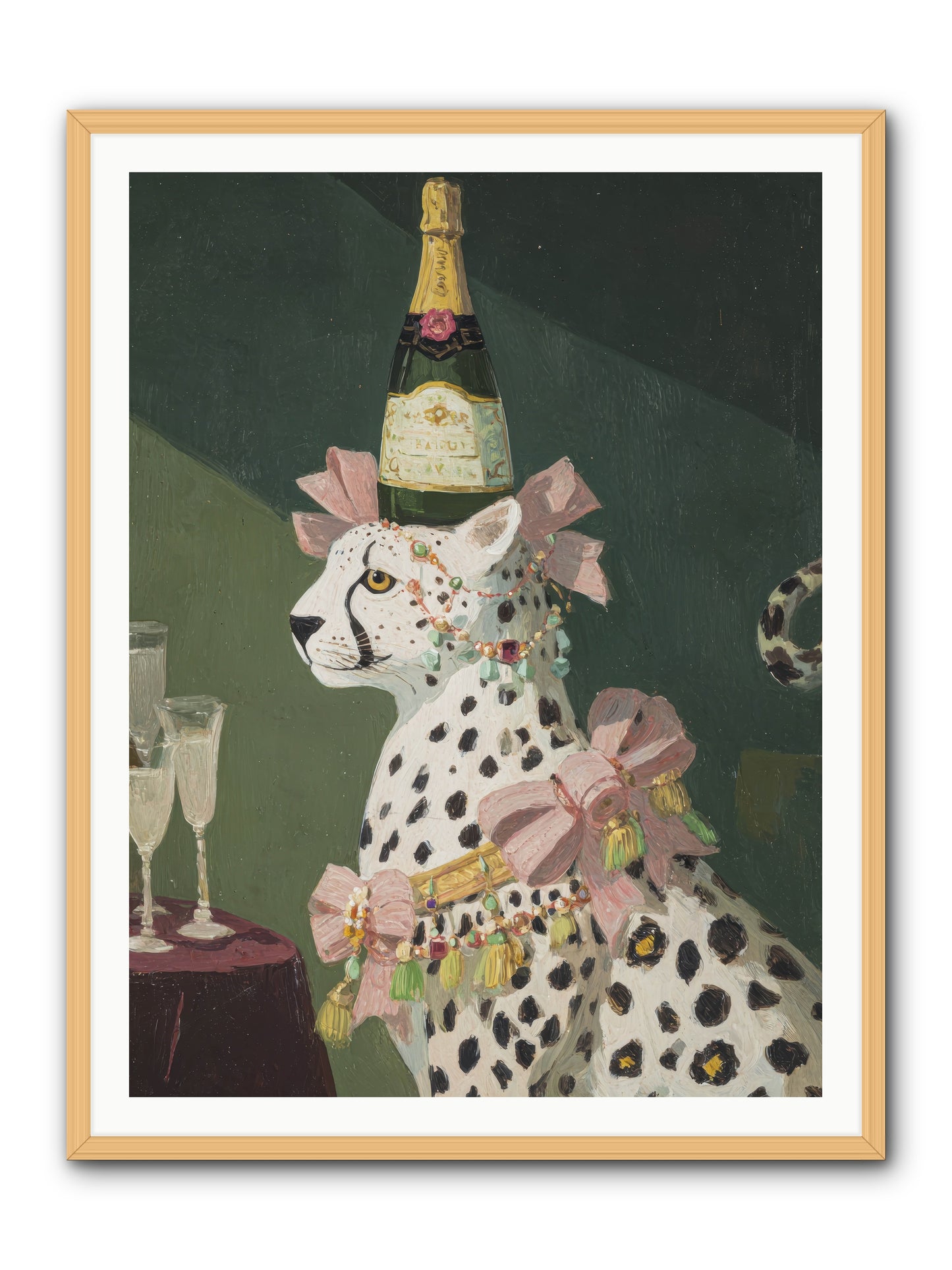 Gilded Enchantment no.1 -- Framed Print - Natural 36x48