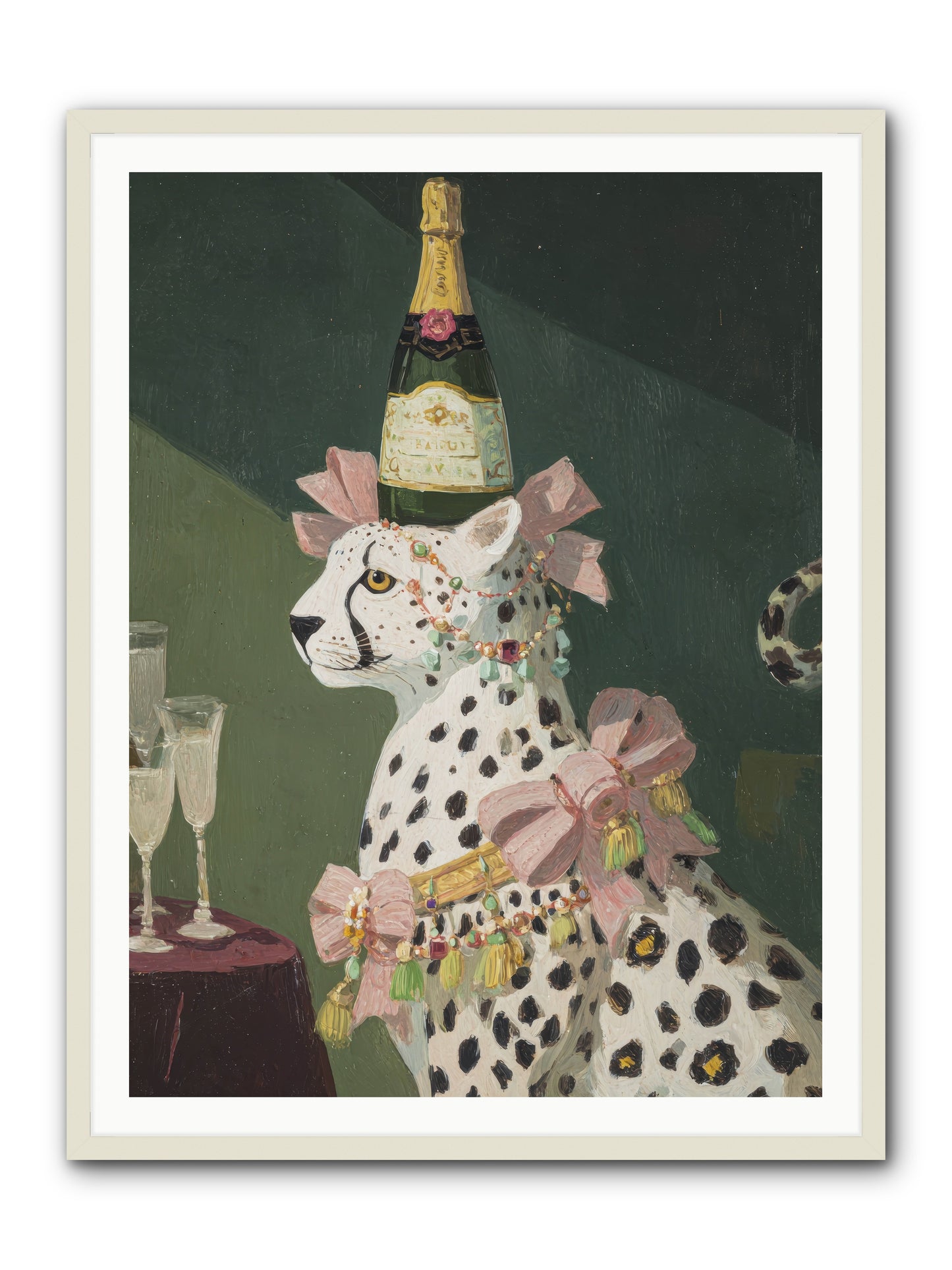 Gilded Enchantment no.1 -- Framed Print - White 36x48