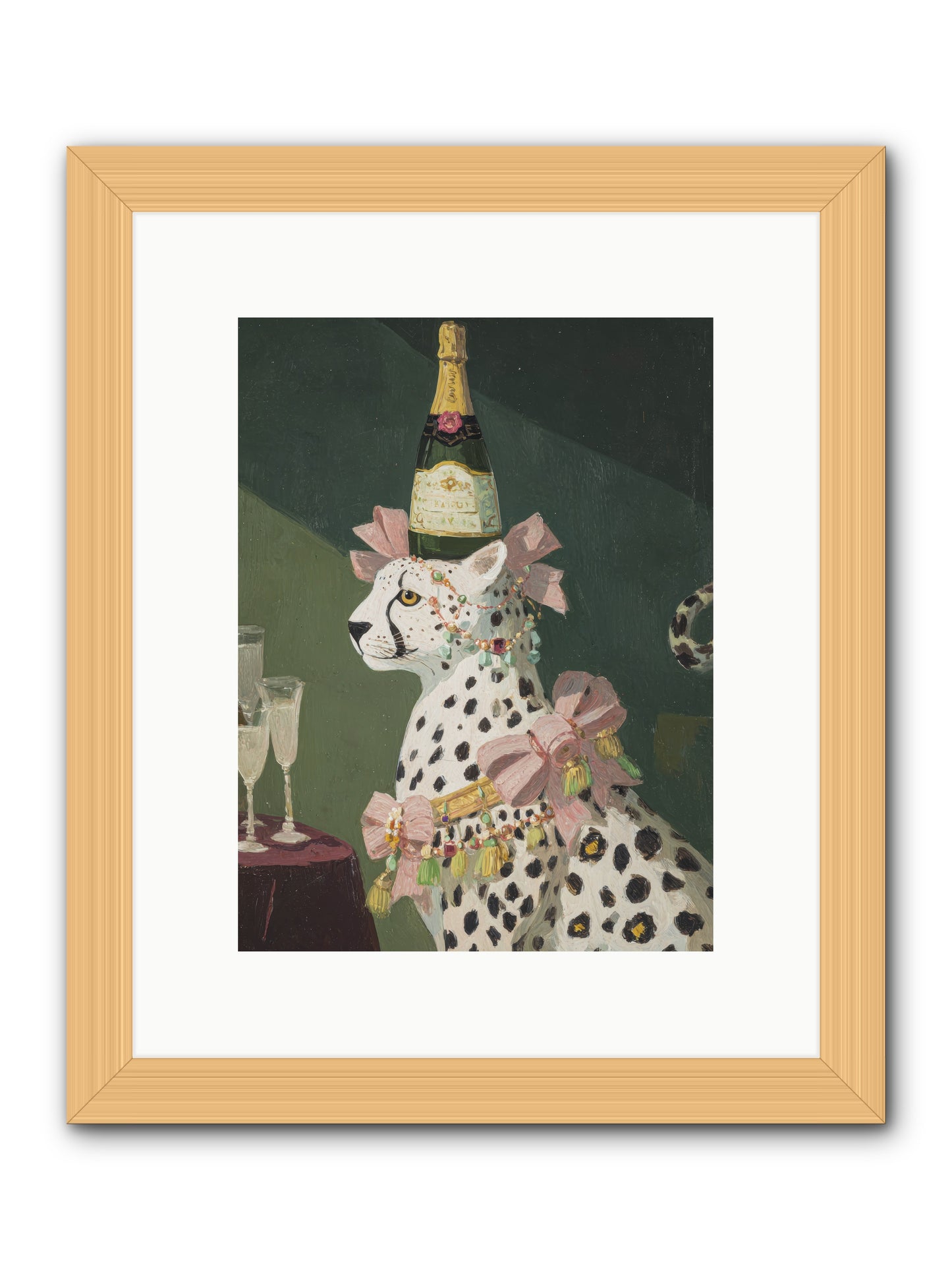 Gilded Enchantment no.1 -- Framed Print - Natural 9x12