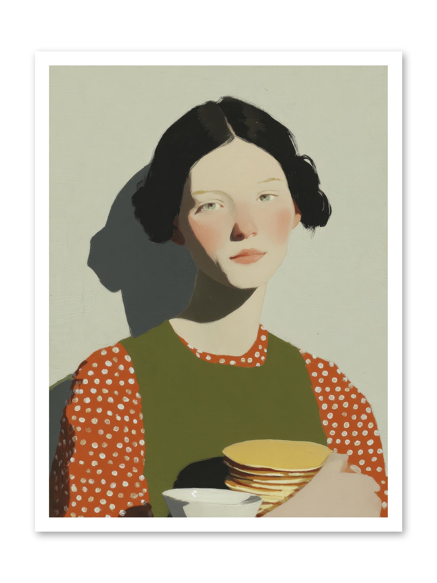 Gilded Stillness -- Paper Print 24x32