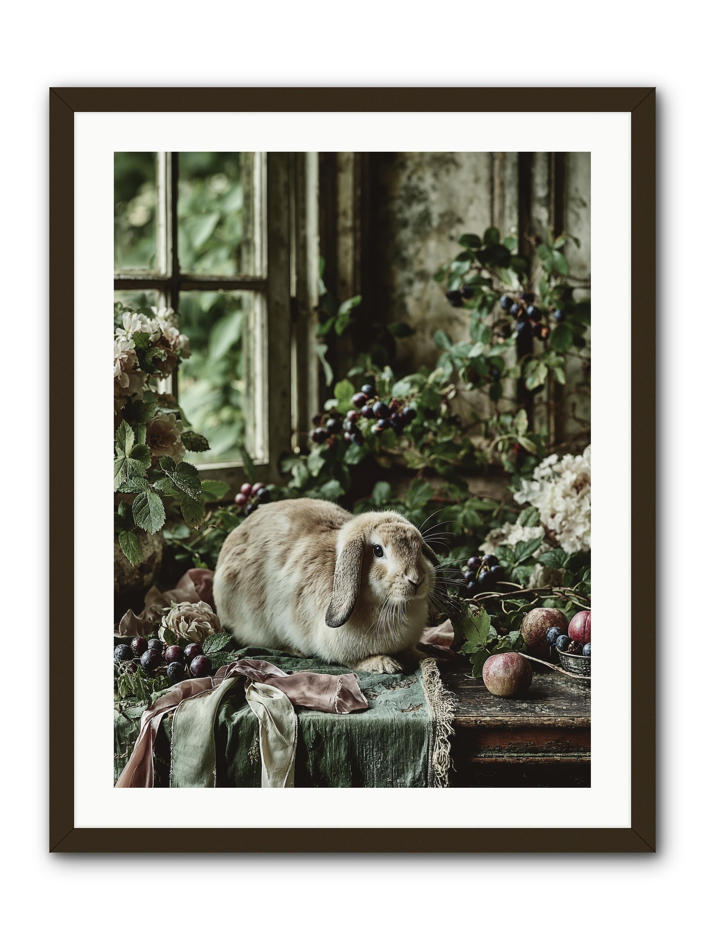 Giverny -- Framed Print - Black 24x32