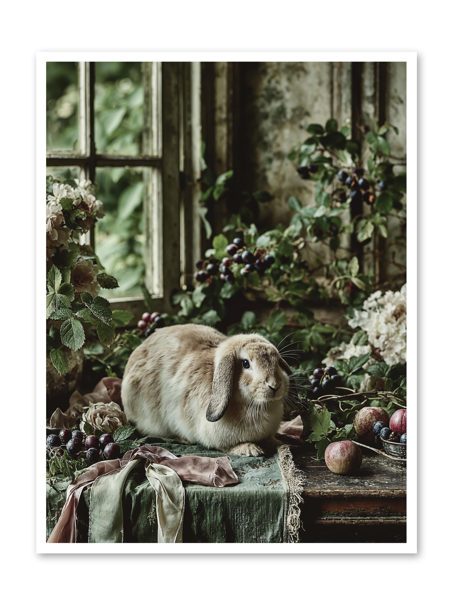 Giverny -- Loose Canvas Print 36x48