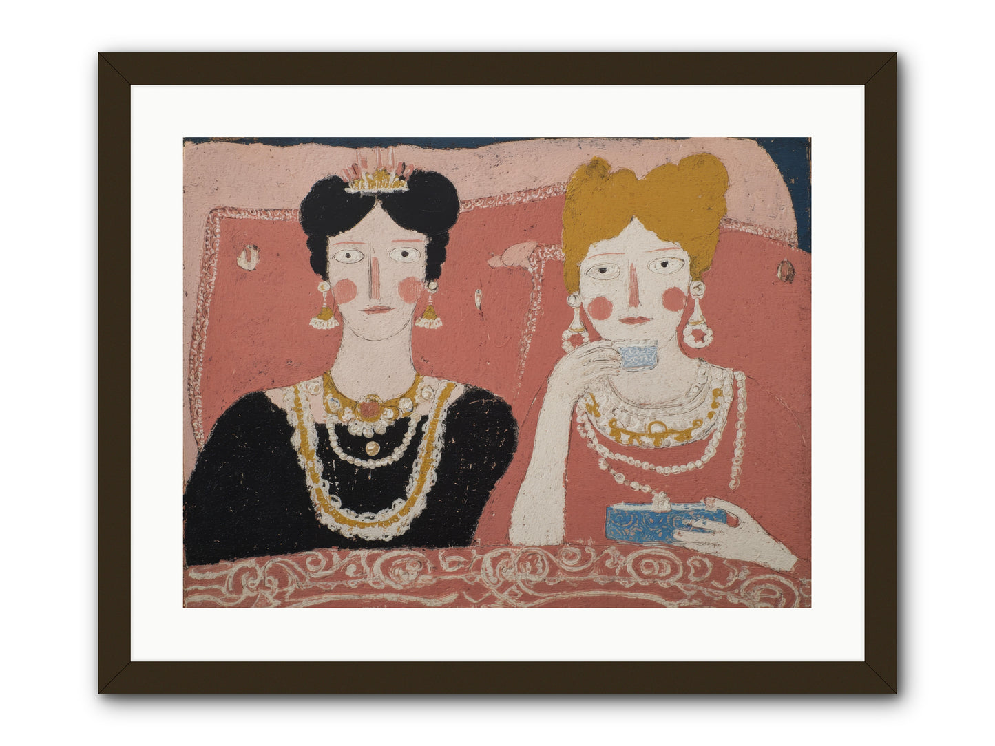 Glamorous Insomnia -- Framed Print - Black 24x18
