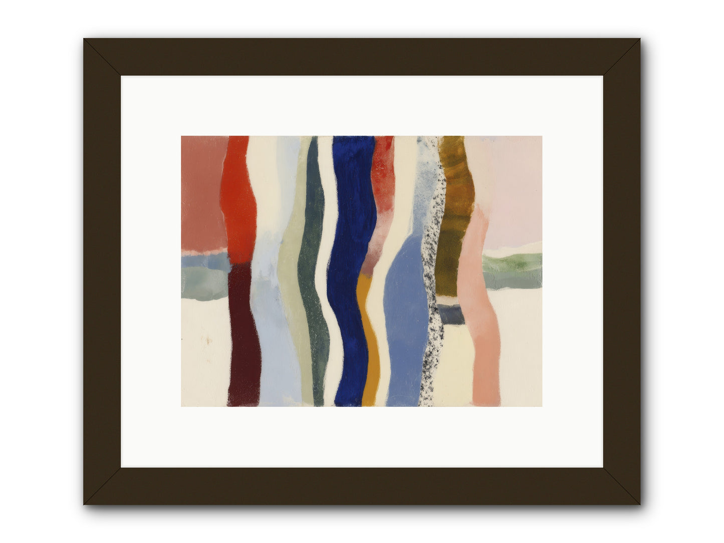 Glance -- Framed Print - Black 12x9