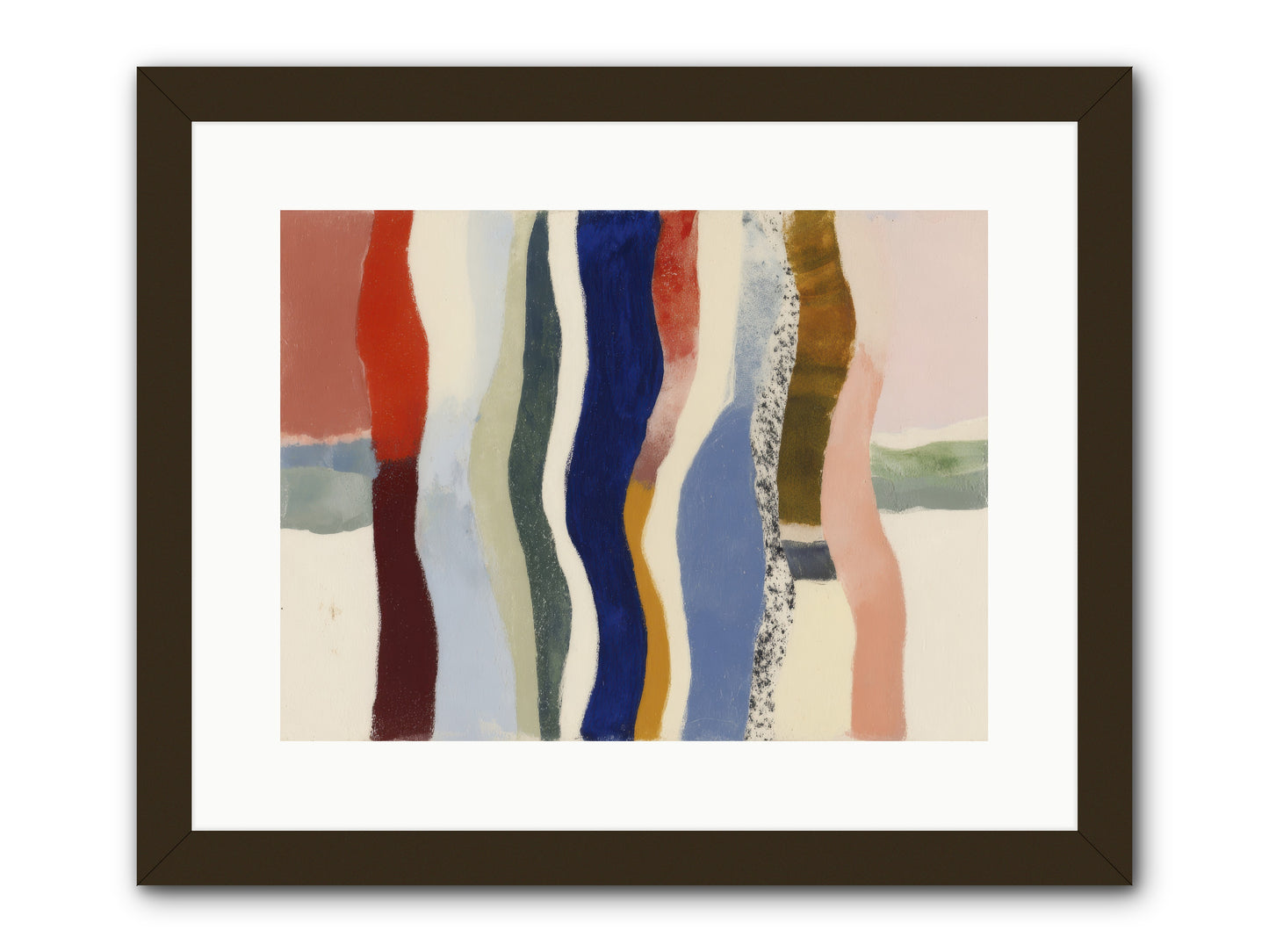 Glance -- Framed Print - Black 16x12