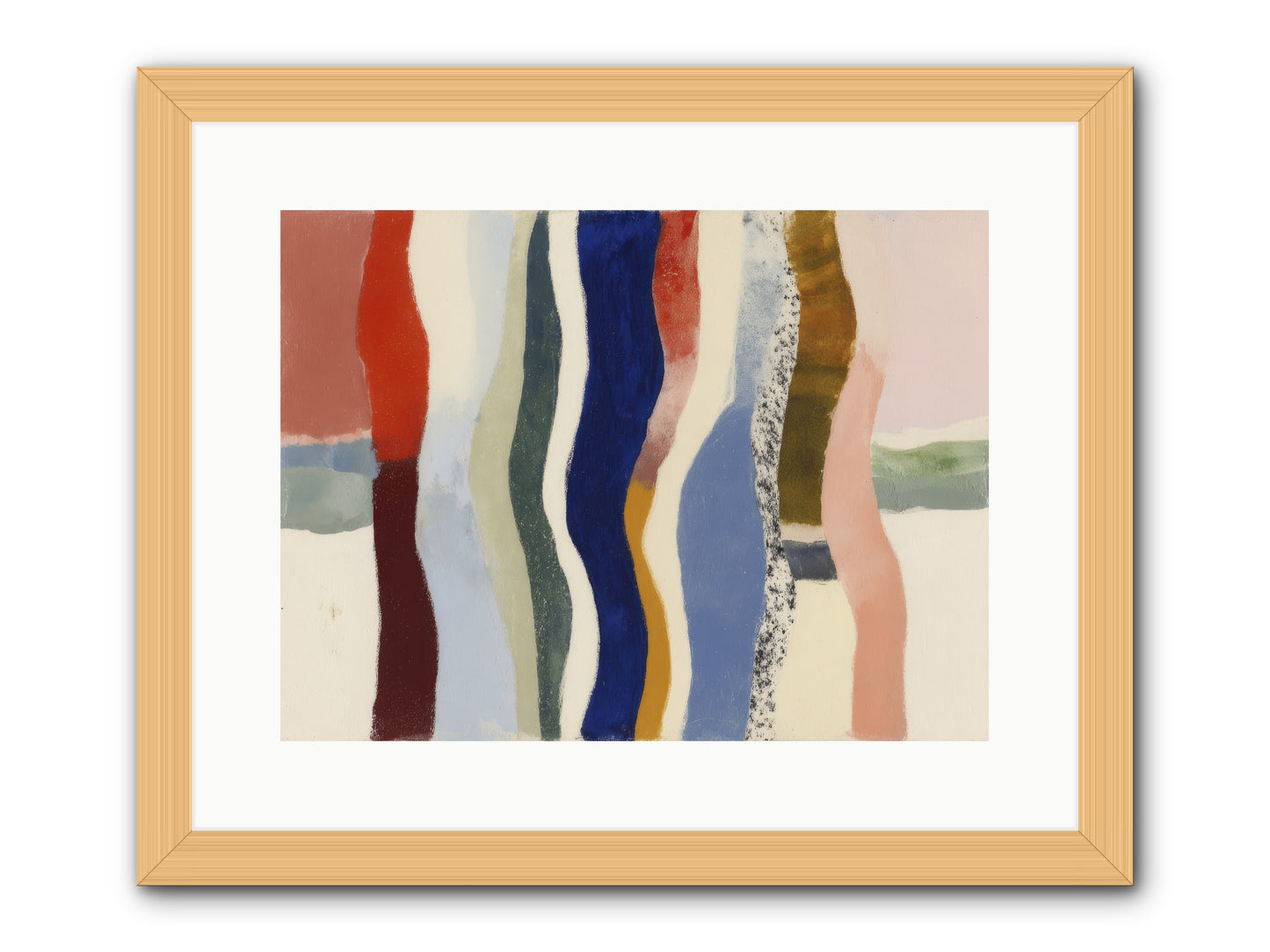 Glance -- Framed Print - Natural 16x12