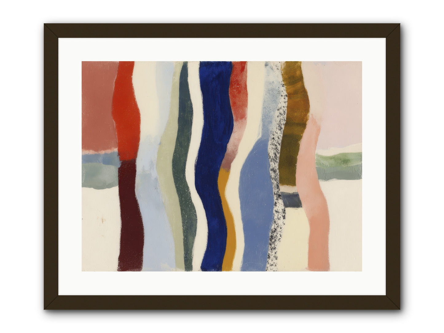 Glance -- Framed Print - Black 24x18