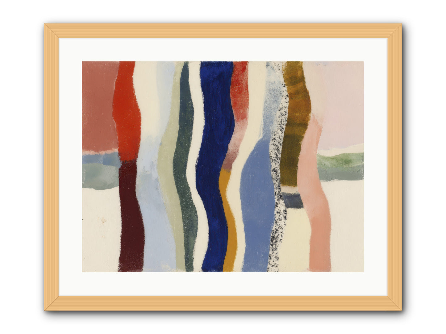 Glance -- Framed Print - Natural 24x18