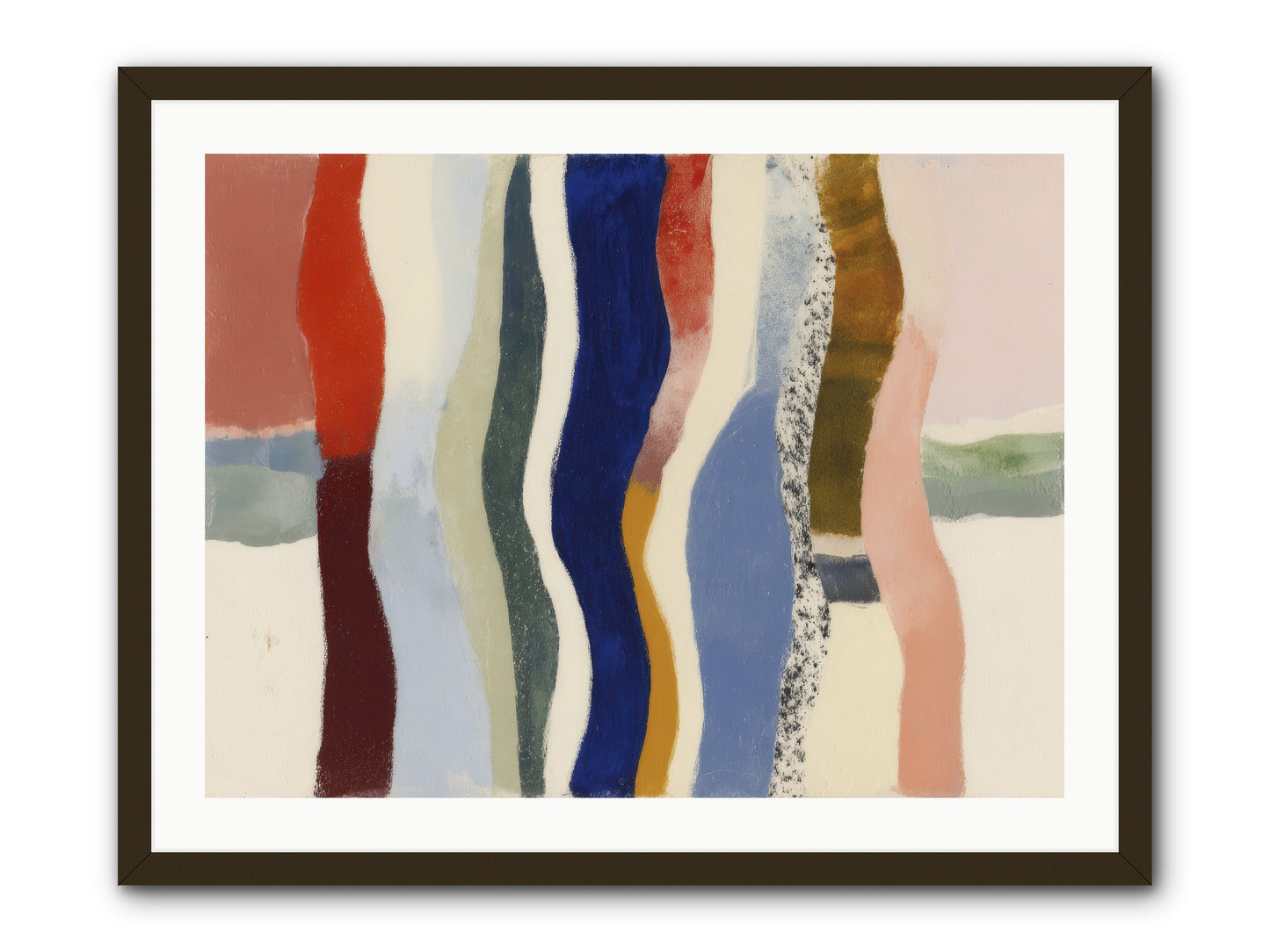 Glance -- Framed Print - Black 32x24