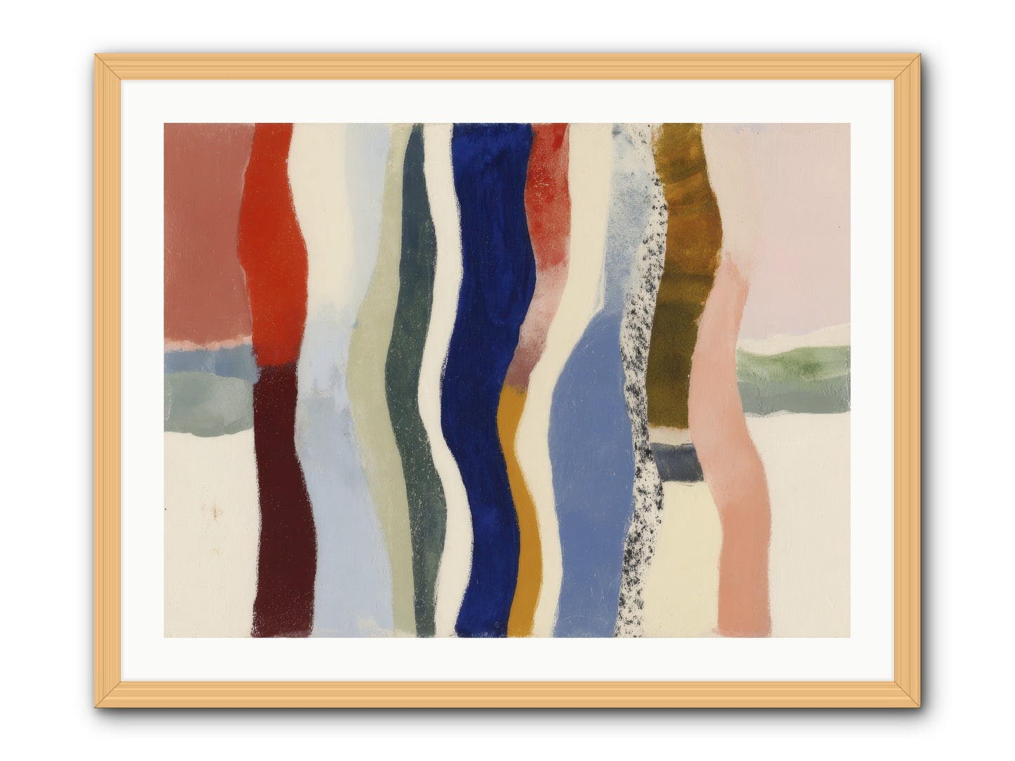 Glance -- Framed Print - Natural 32x24