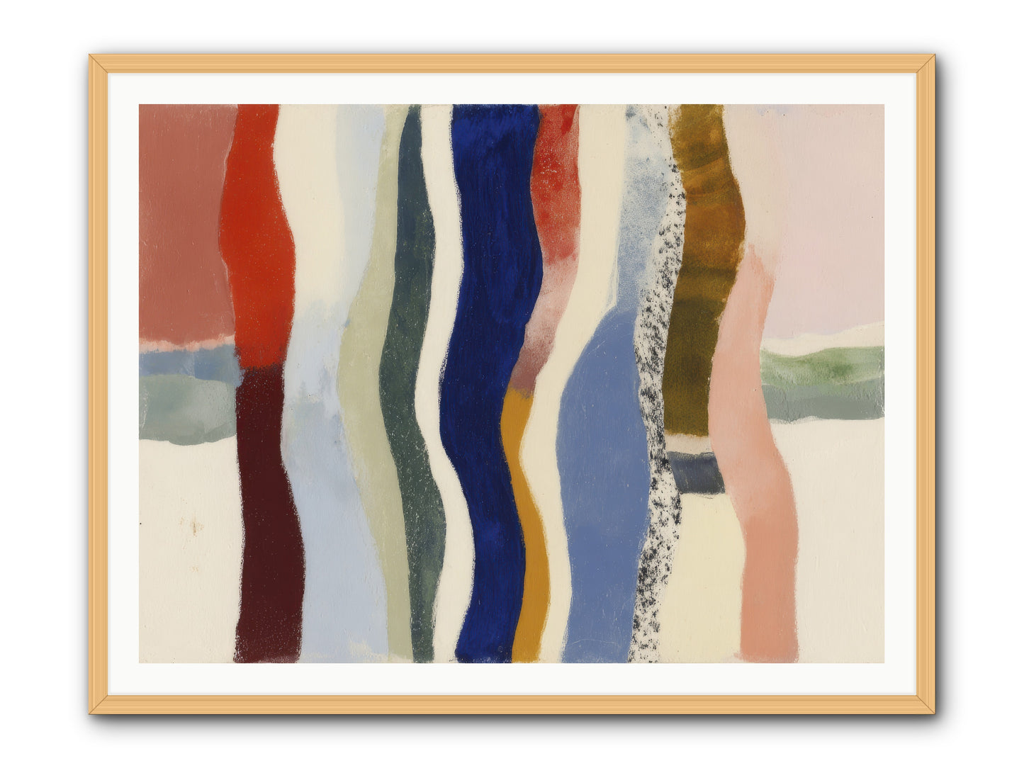 Glance -- Framed Print - Natural 48x36