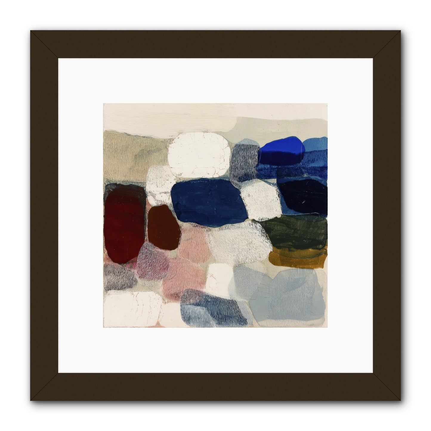 Glass Horizon -- Framed Print - Black 10x10